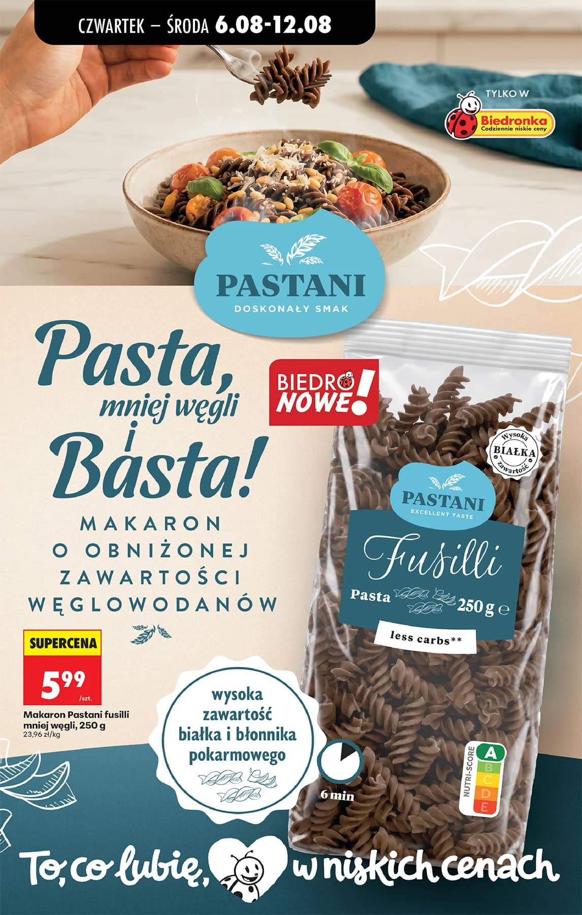 Biedronka - Codziennie niskie ceny P - oferta od 06.08 60 puslapis
