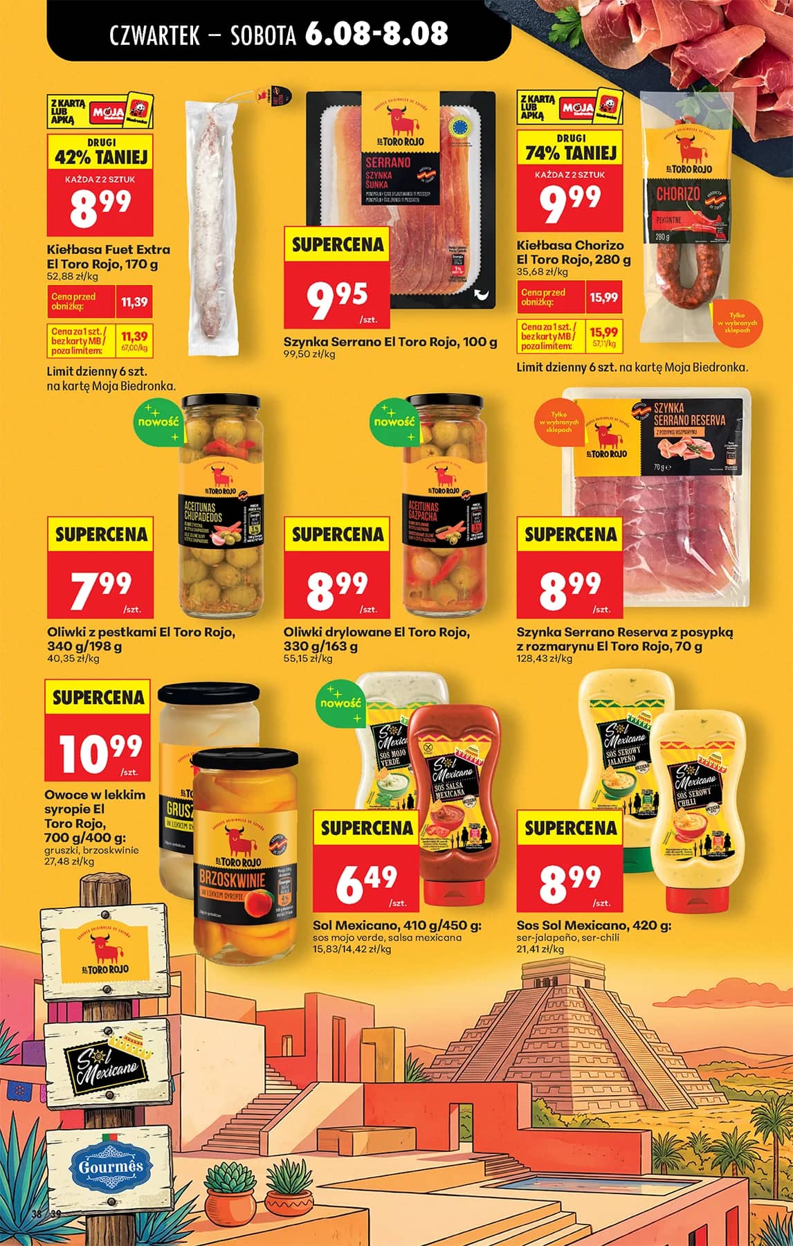 Biedronka - Codziennie niskie ceny P - oferta od 06.08 66 puslapis