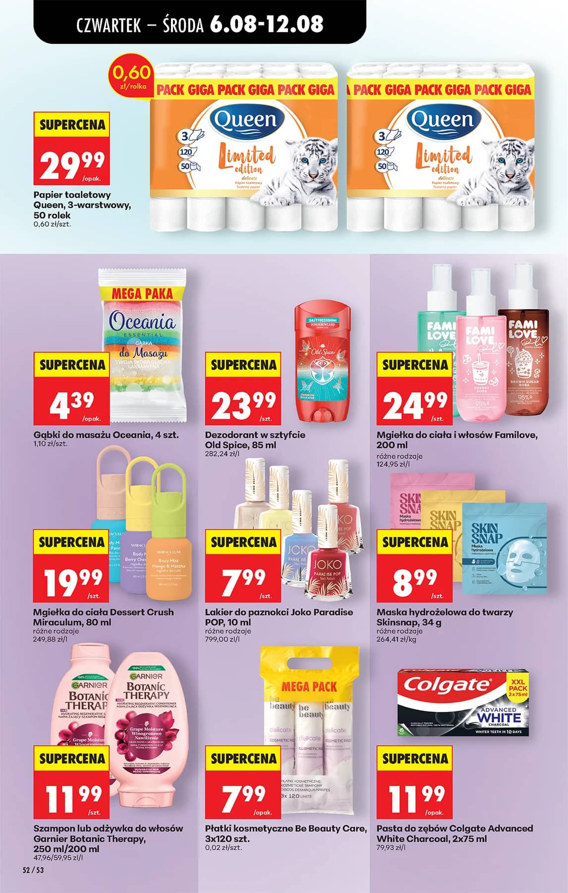 Biedronka - Codziennie niskie ceny P - oferta od 06.08 80 puslapis