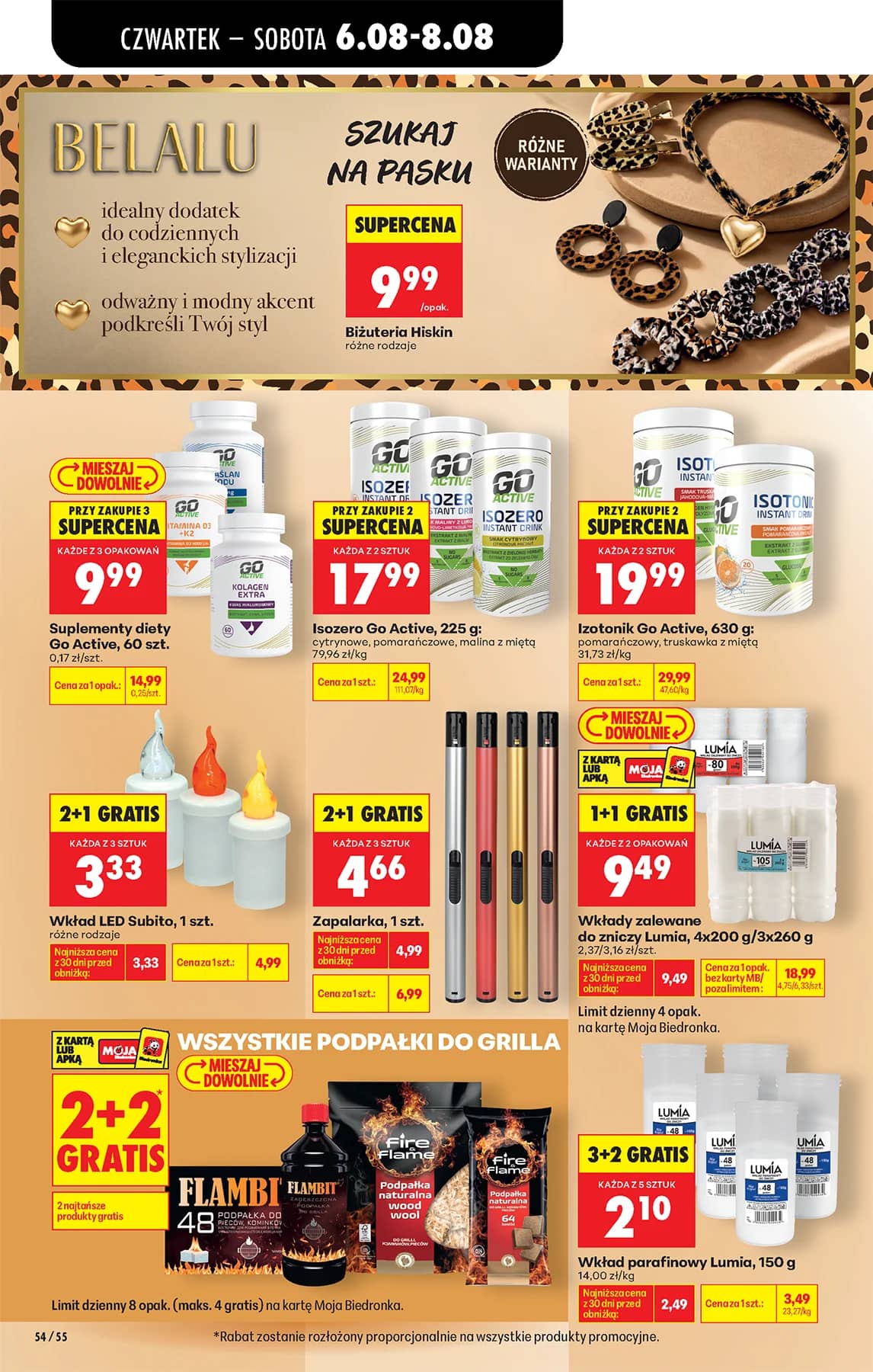 Biedronka - Codziennie niskie ceny P - oferta od 06.08 82 puslapis