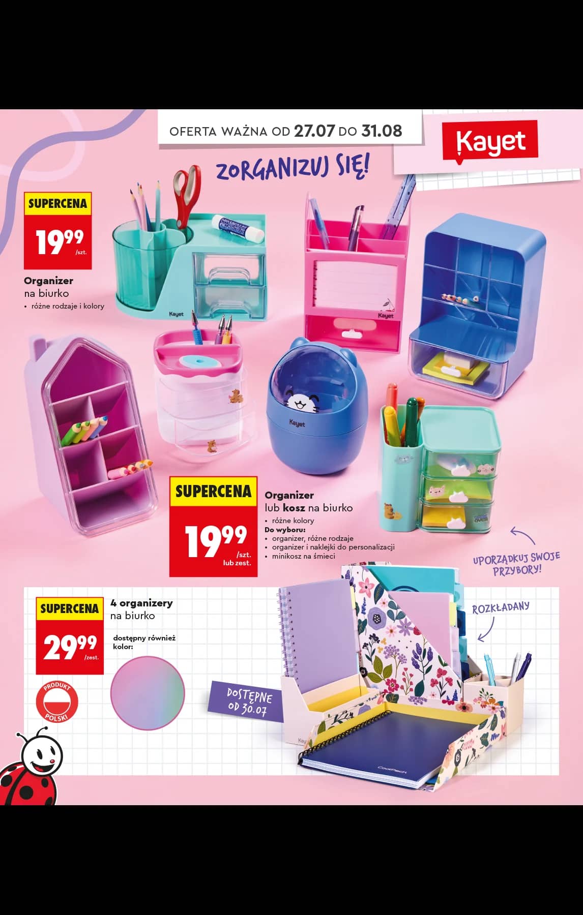Biedronka - Do mojej szkoły idę - oferta od 20.07 24 puslapis