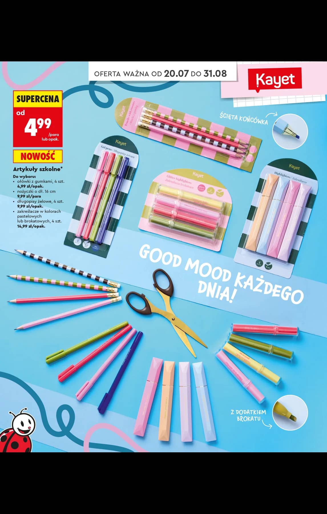 Biedronka - Do mojej szkoły idę - oferta od 20.07 32 puslapis