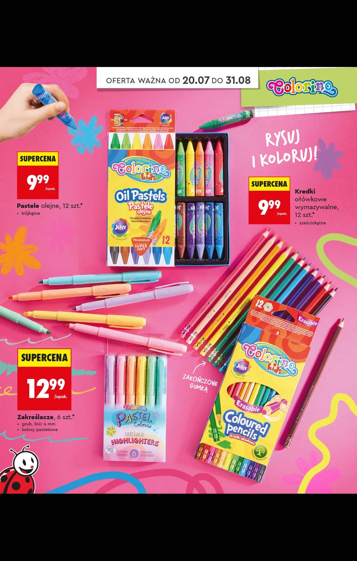 Biedronka - Do mojej szkoły idę - oferta od 20.07 36 puslapis