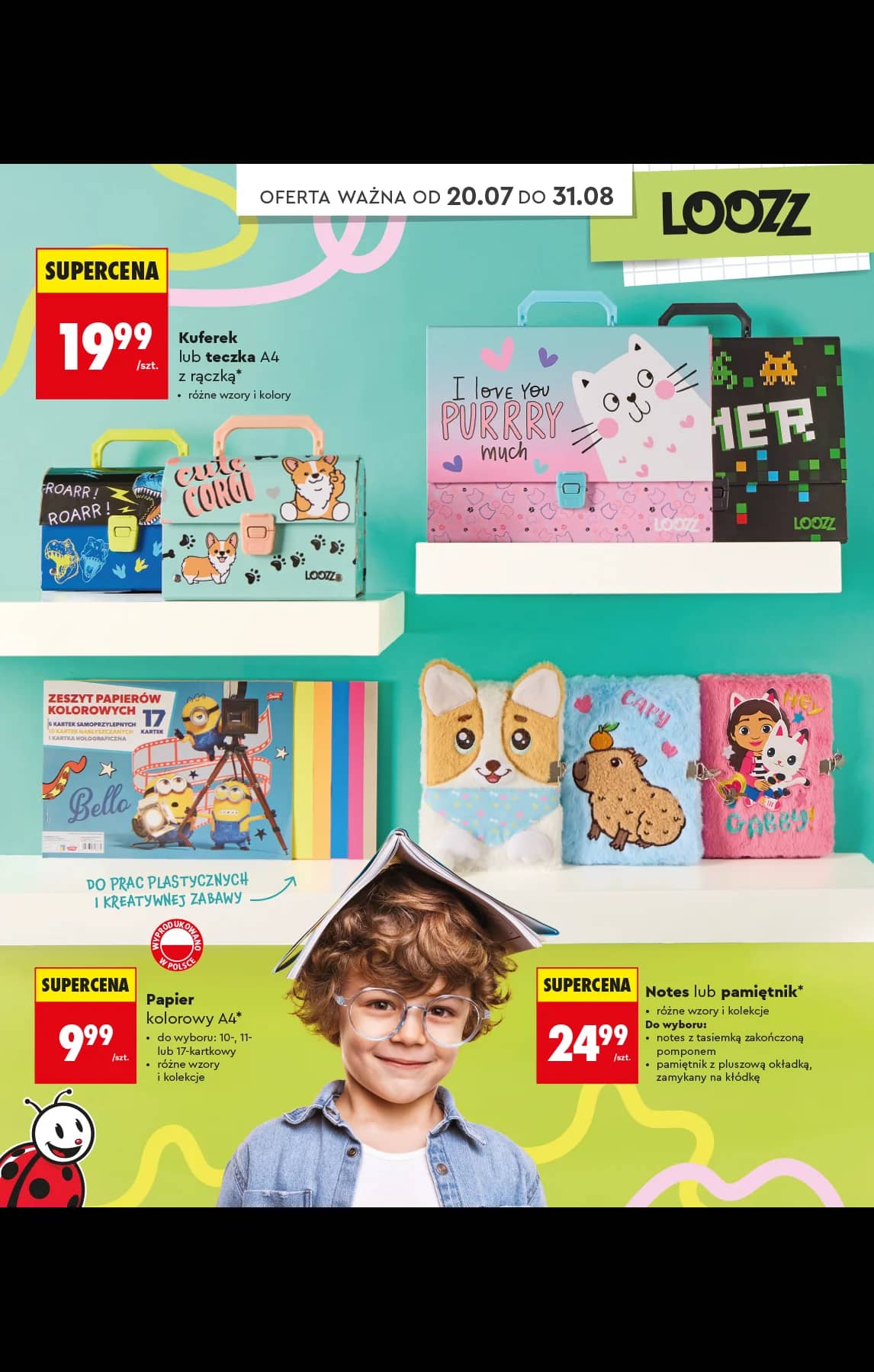 Biedronka - Do mojej szkoły idę - oferta od 20.07 40 puslapis