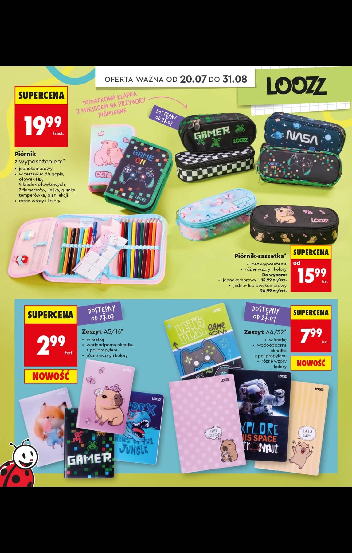 Biedronka - Do mojej szkoły idę - oferta od 20.07 46 puslapis