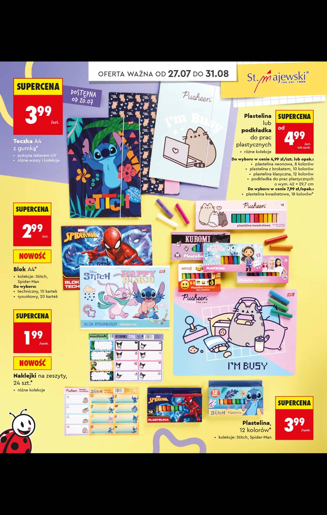 Biedronka - Do mojej szkoły idę - oferta od 20.07 52 puslapis