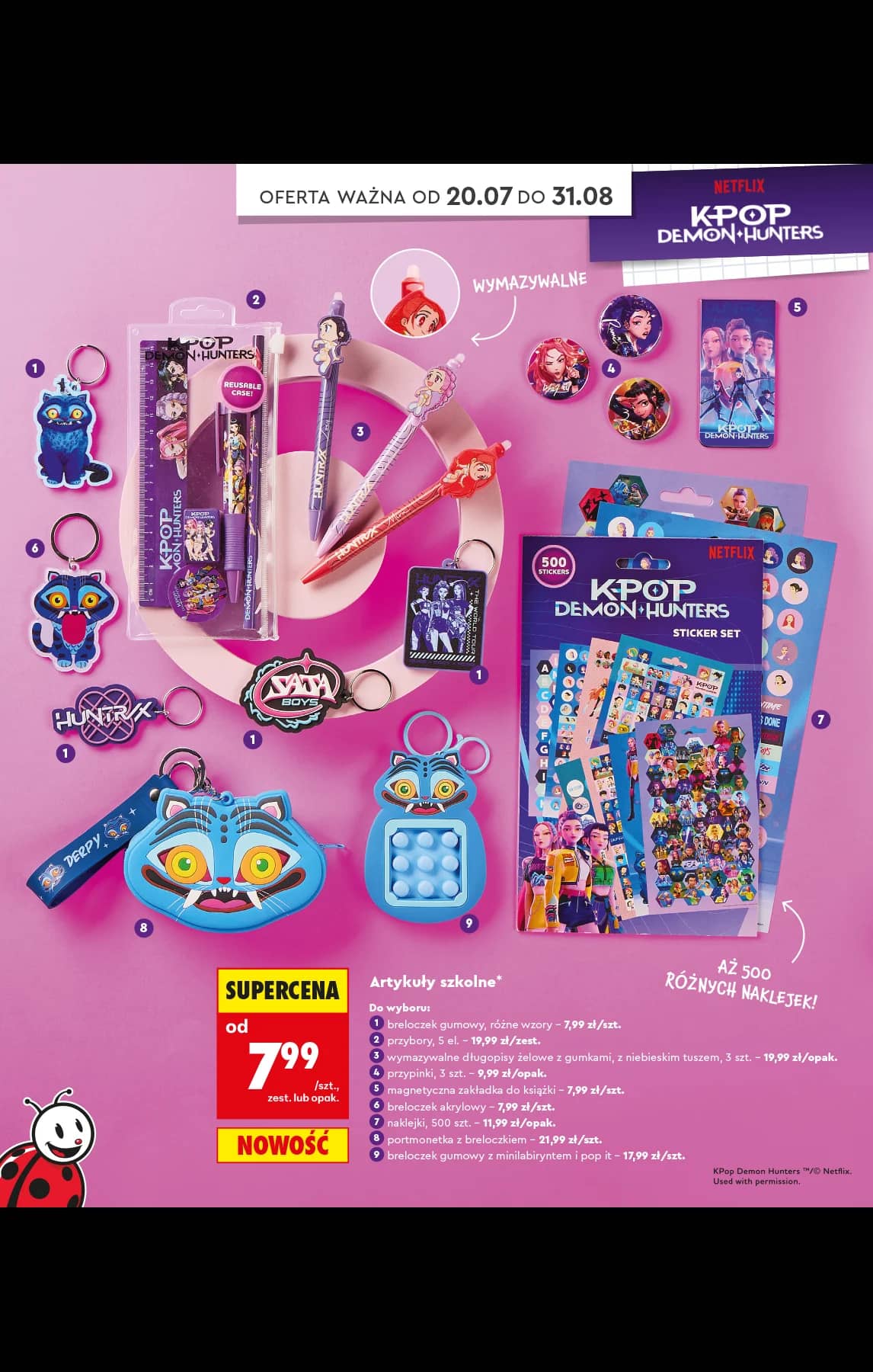 Biedronka - Do mojej szkoły idę - oferta od 20.07 54 puslapis