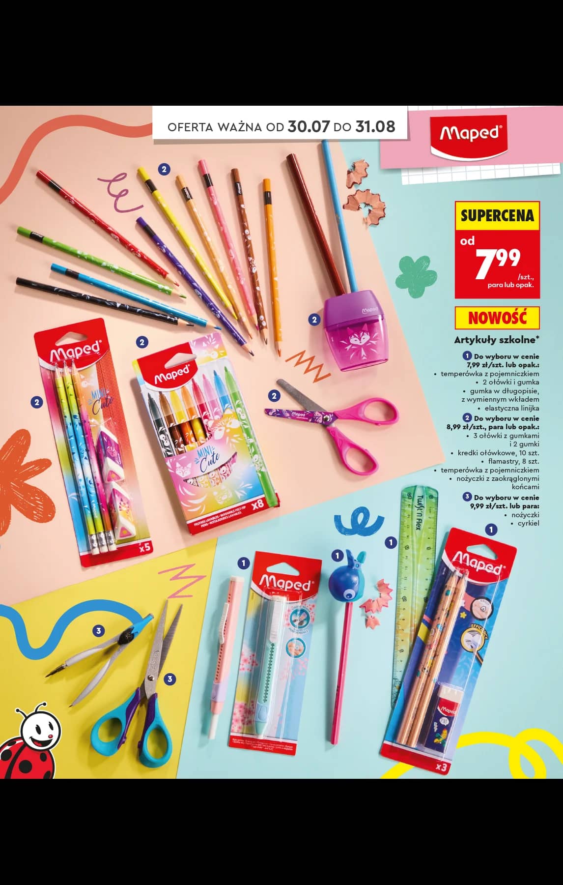 Biedronka - Do mojej szkoły idę - oferta od 20.07 56 puslapis
