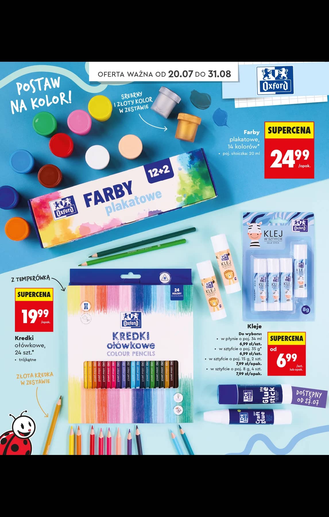 Biedronka - Do mojej szkoły idę - oferta od 20.07 62 puslapis