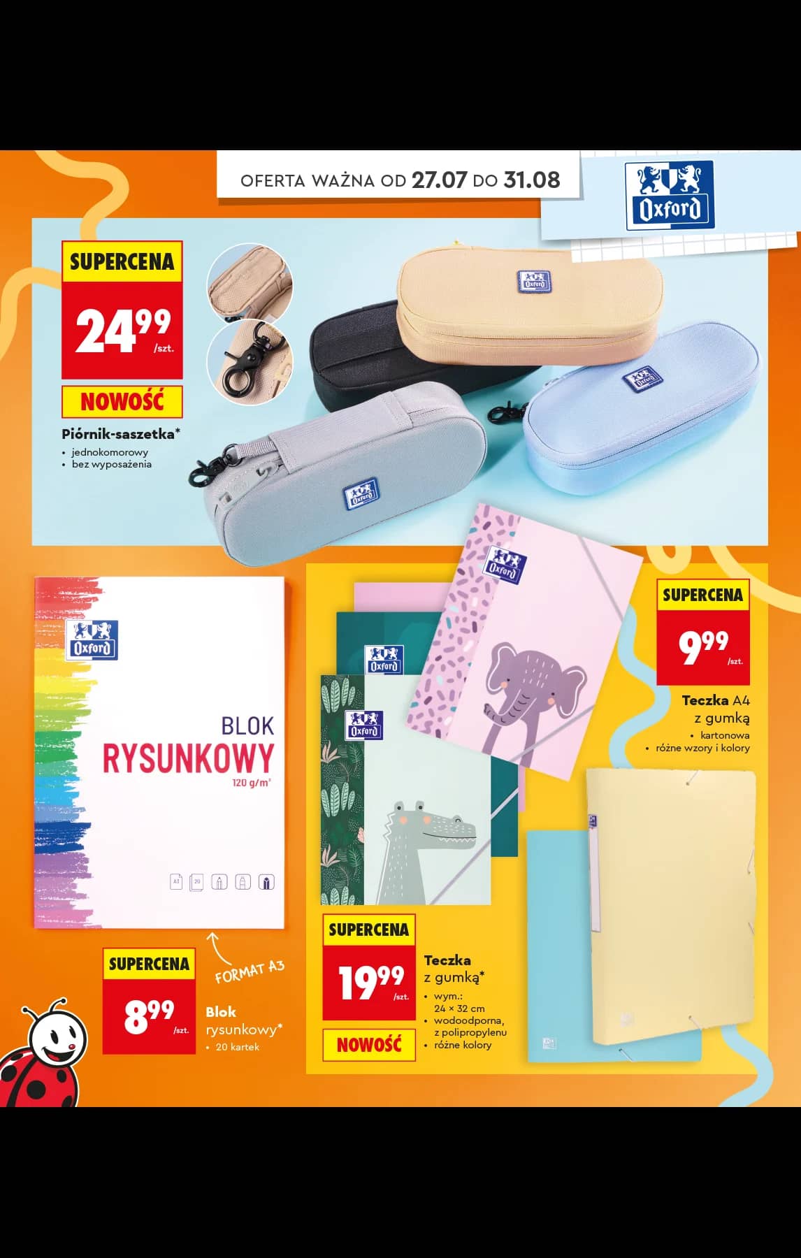 Biedronka - Do mojej szkoły idę - oferta od 20.07 64 puslapis