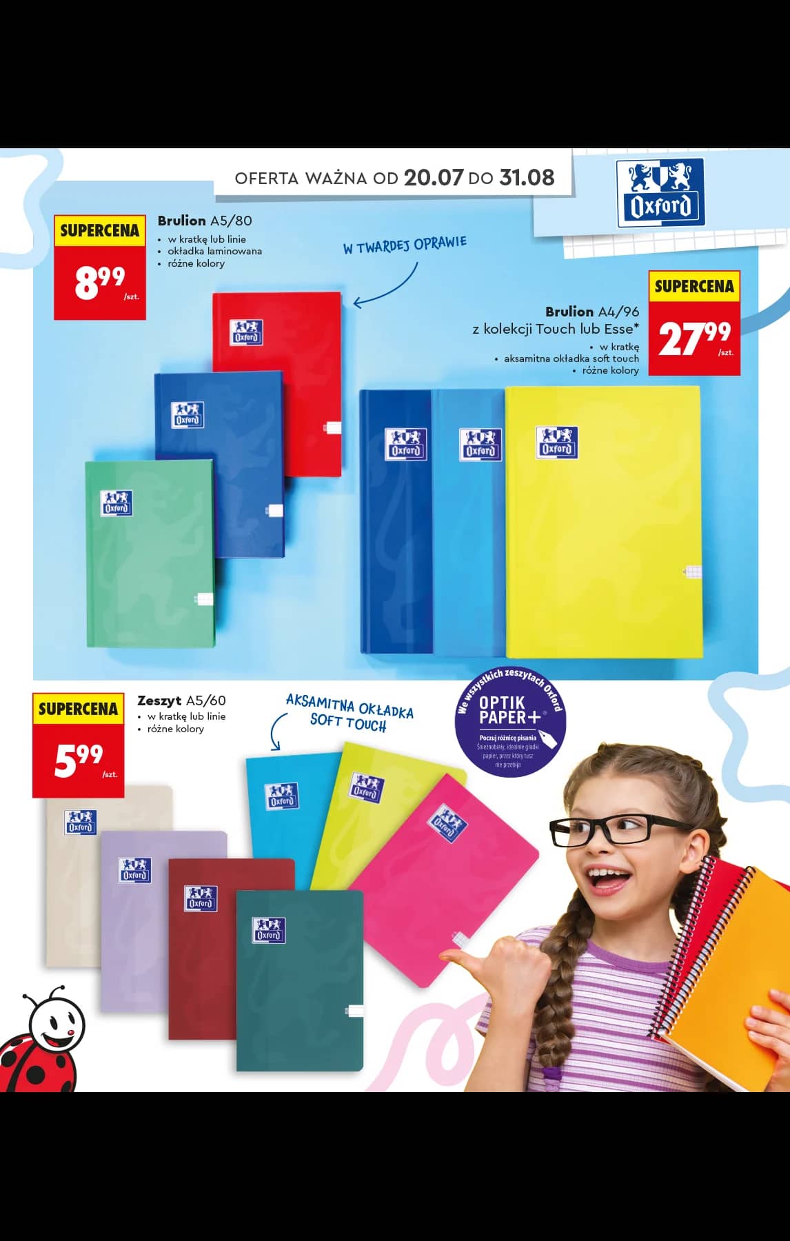Biedronka - Do mojej szkoły idę - oferta od 20.07 66 puslapis
