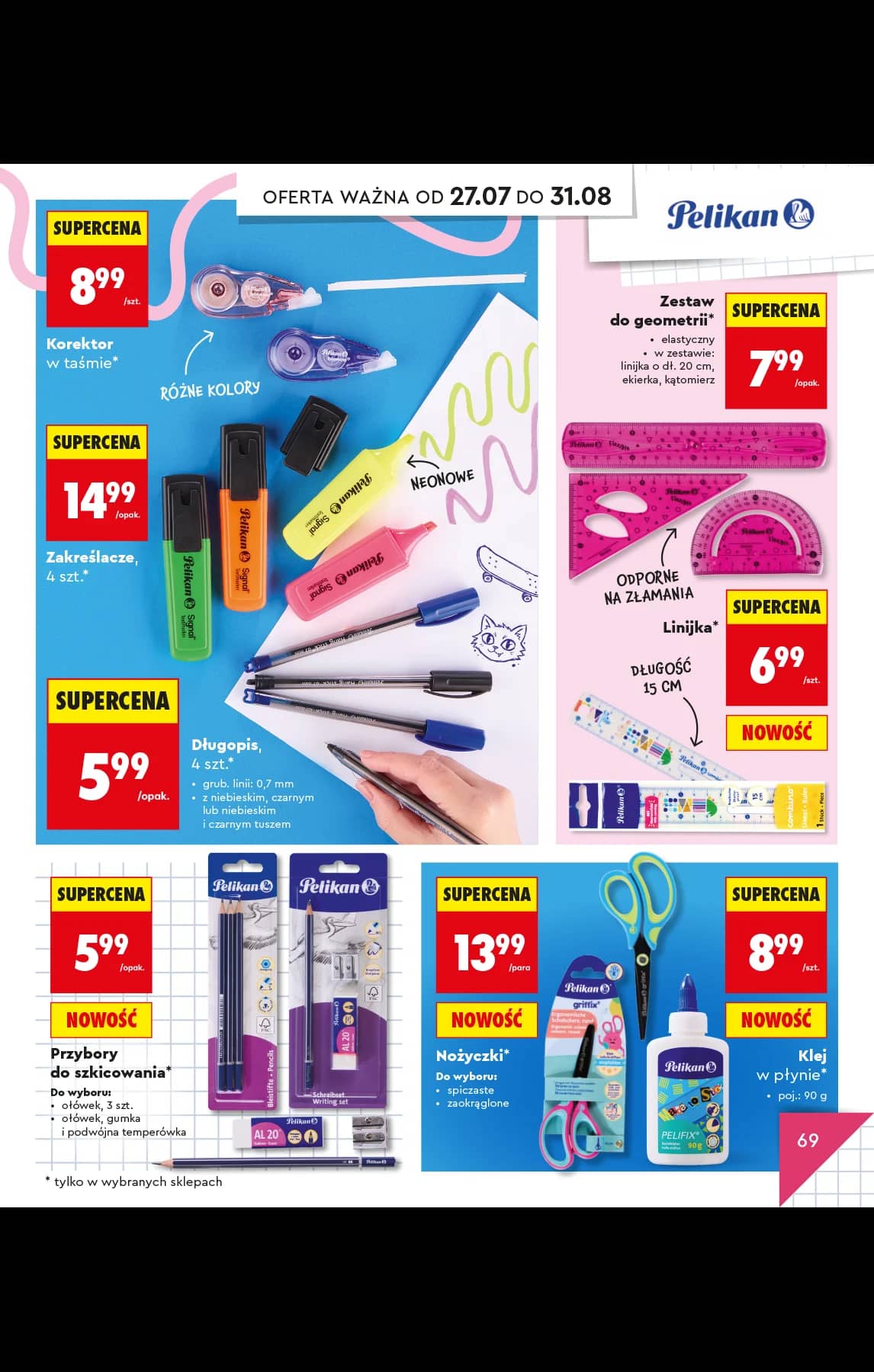 Biedronka - Do mojej szkoły idę - oferta od 20.07 73 puslapis