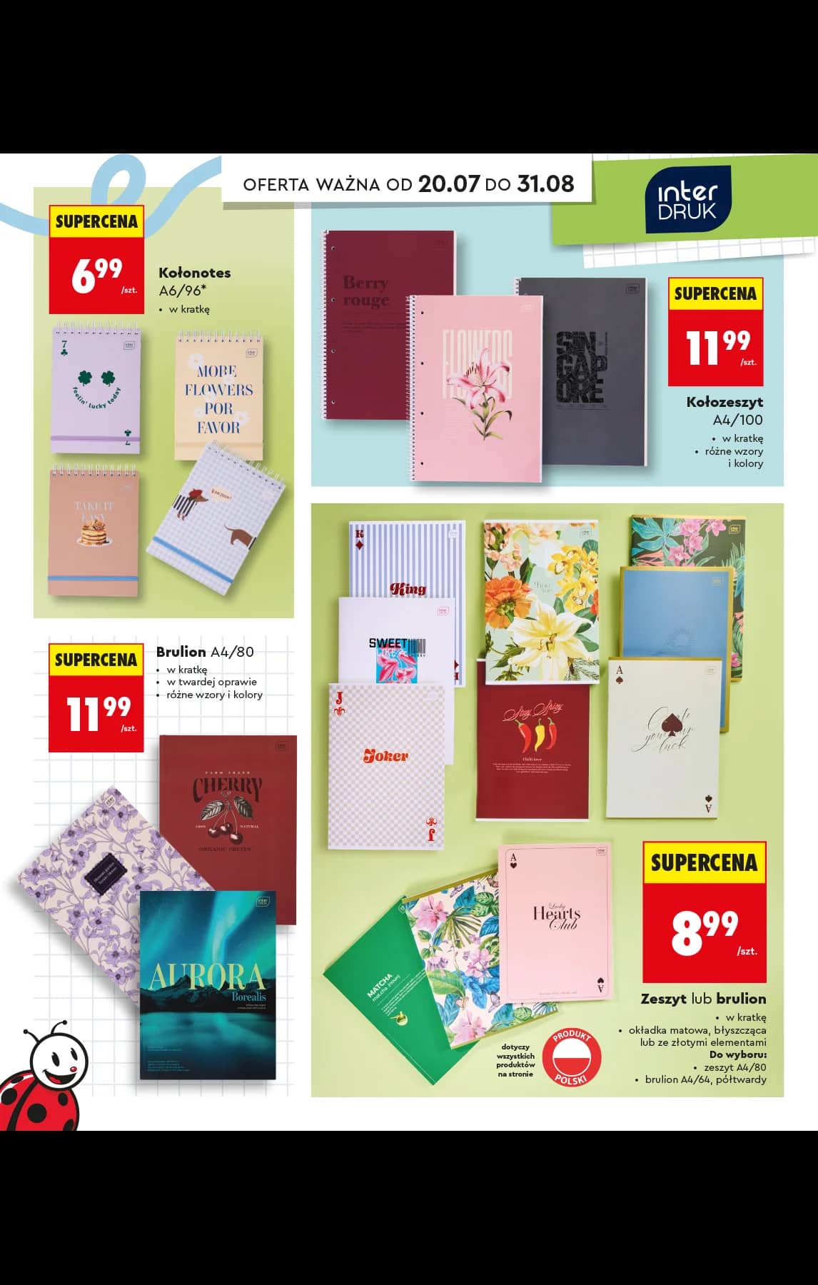 Biedronka - Do mojej szkoły idę - oferta od 20.07 76 puslapis