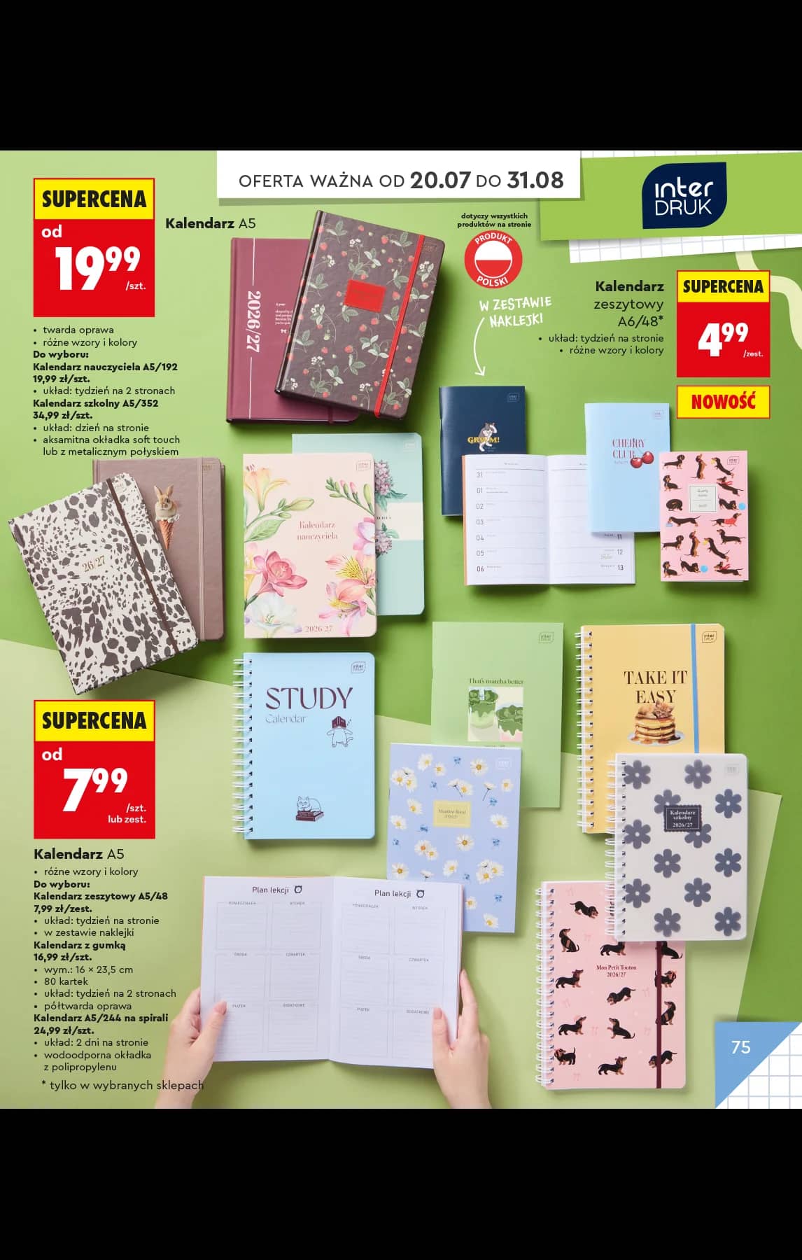 Biedronka - Do mojej szkoły idę - oferta od 20.07 79 puslapis