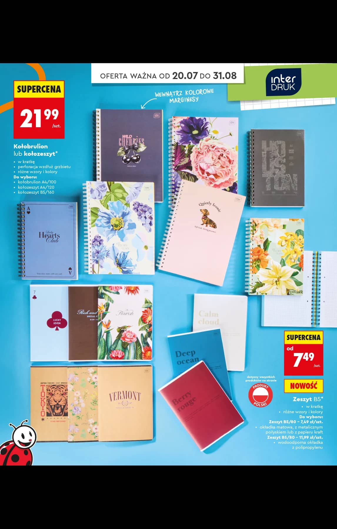 Biedronka - Do mojej szkoły idę - oferta od 20.07 80 puslapis