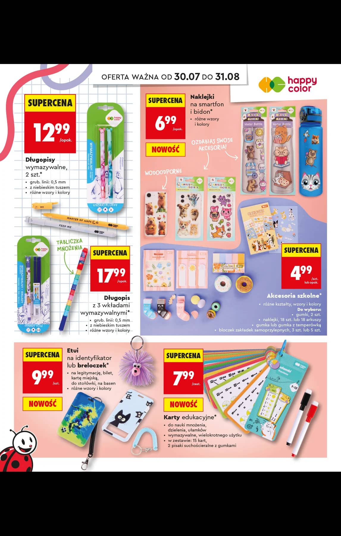 Biedronka - Do mojej szkoły idę - oferta od 20.07 82 puslapis