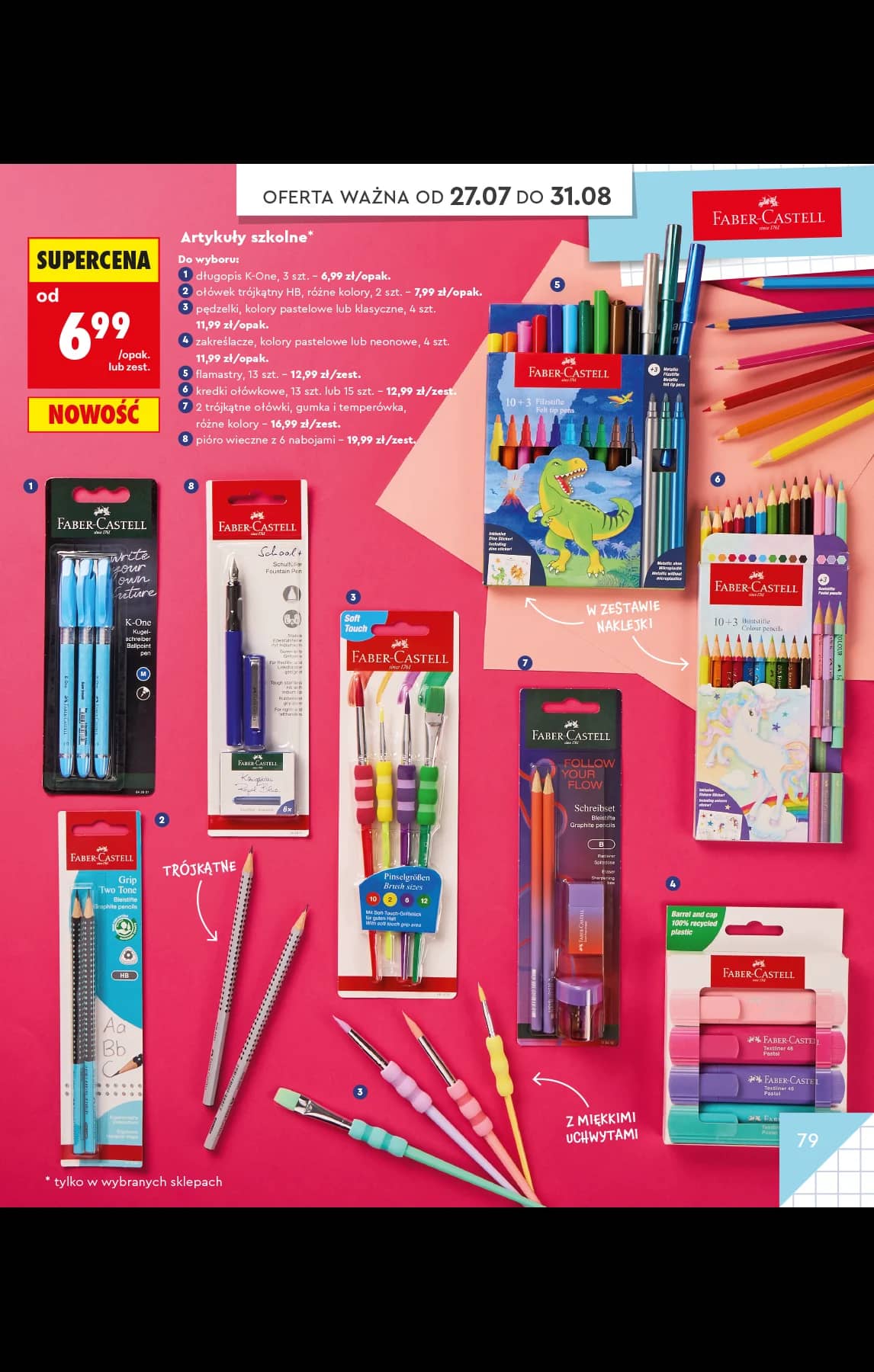 Biedronka - Do mojej szkoły idę - oferta od 20.07 83 puslapis