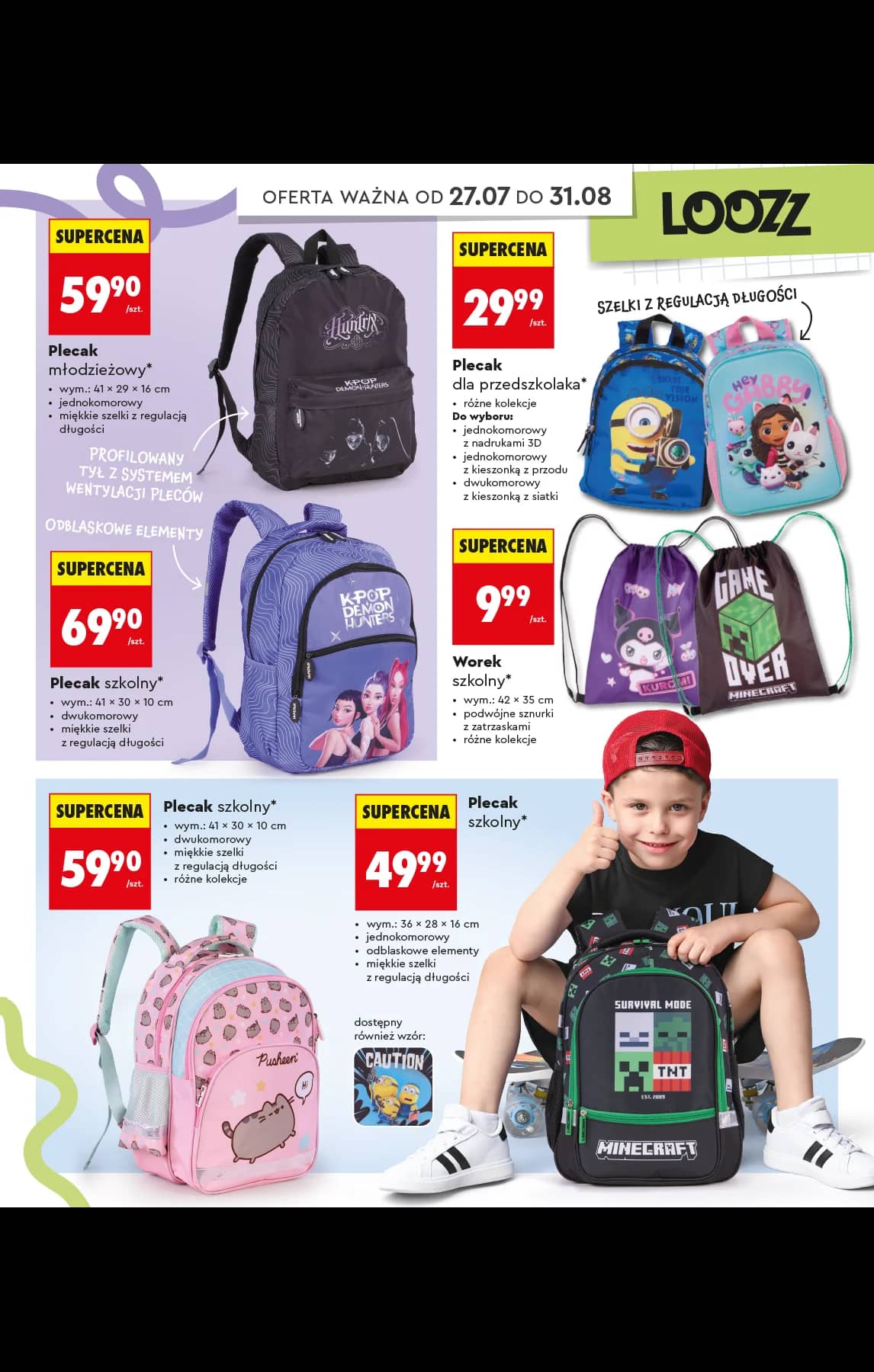 Biedronka - Do mojej szkoły idę - oferta od 20.07 94 puslapis