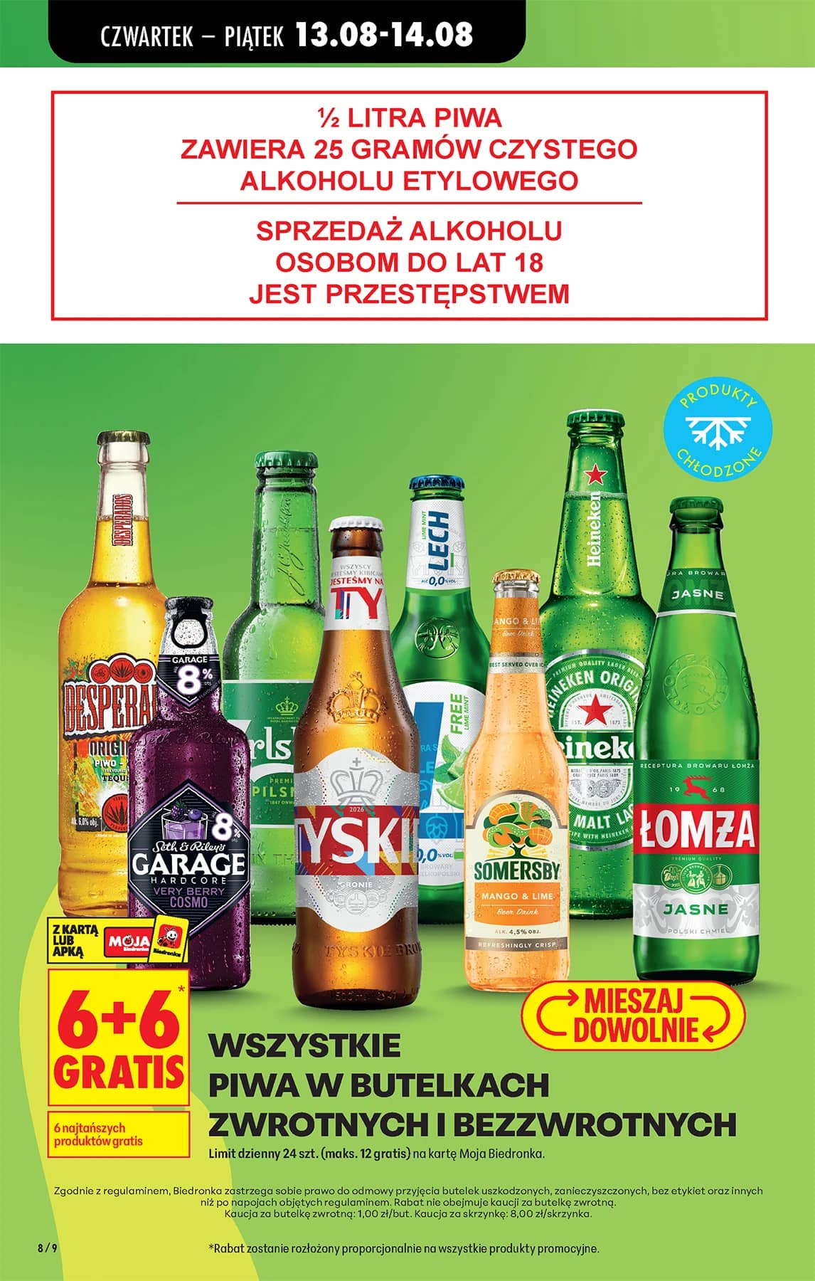 Biedronka - Codziennie niskie ceny P - oferta od 12.08 14 puslapis