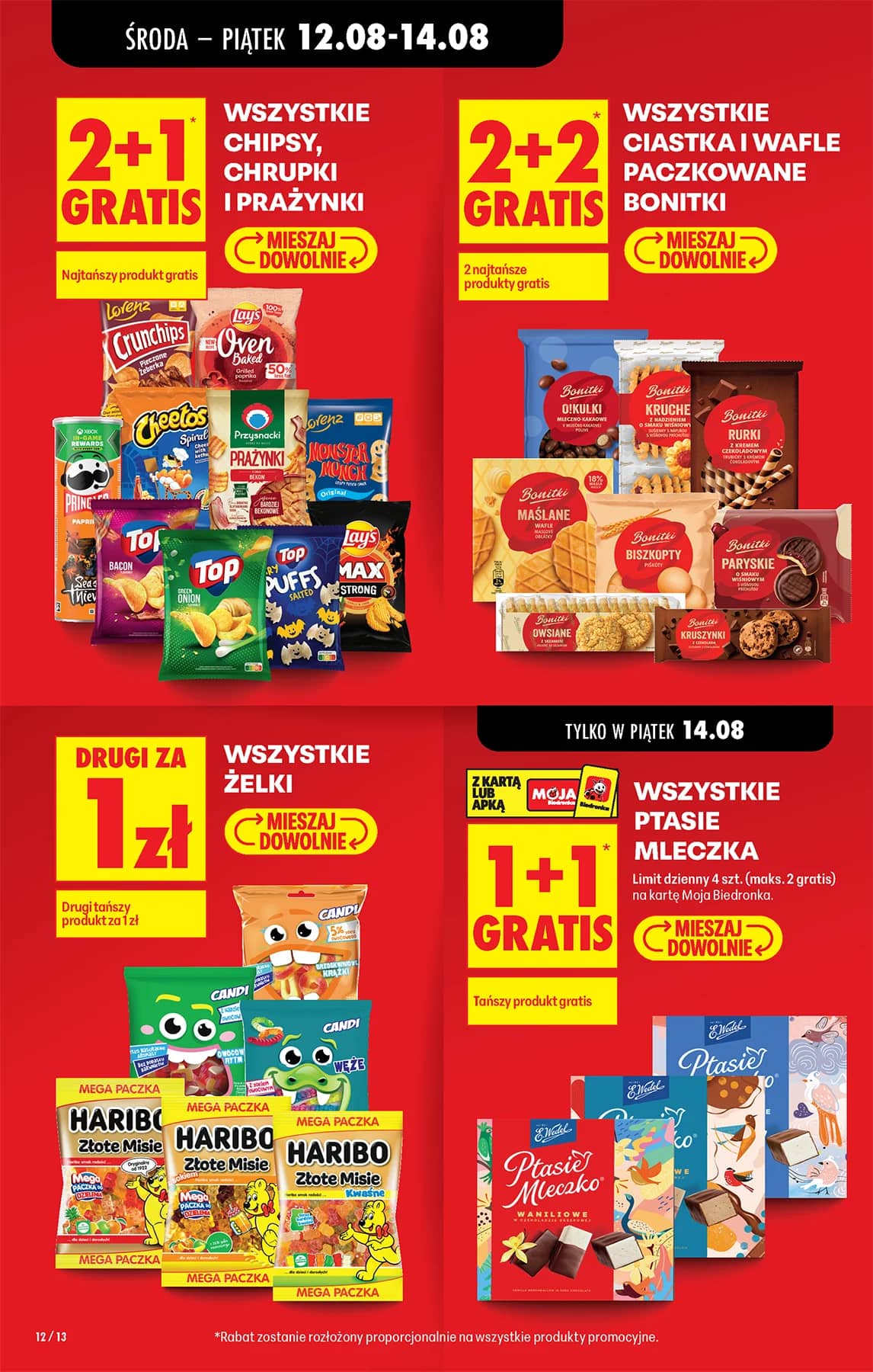 Biedronka - Codziennie niskie ceny P - oferta od 12.08 20 puslapis