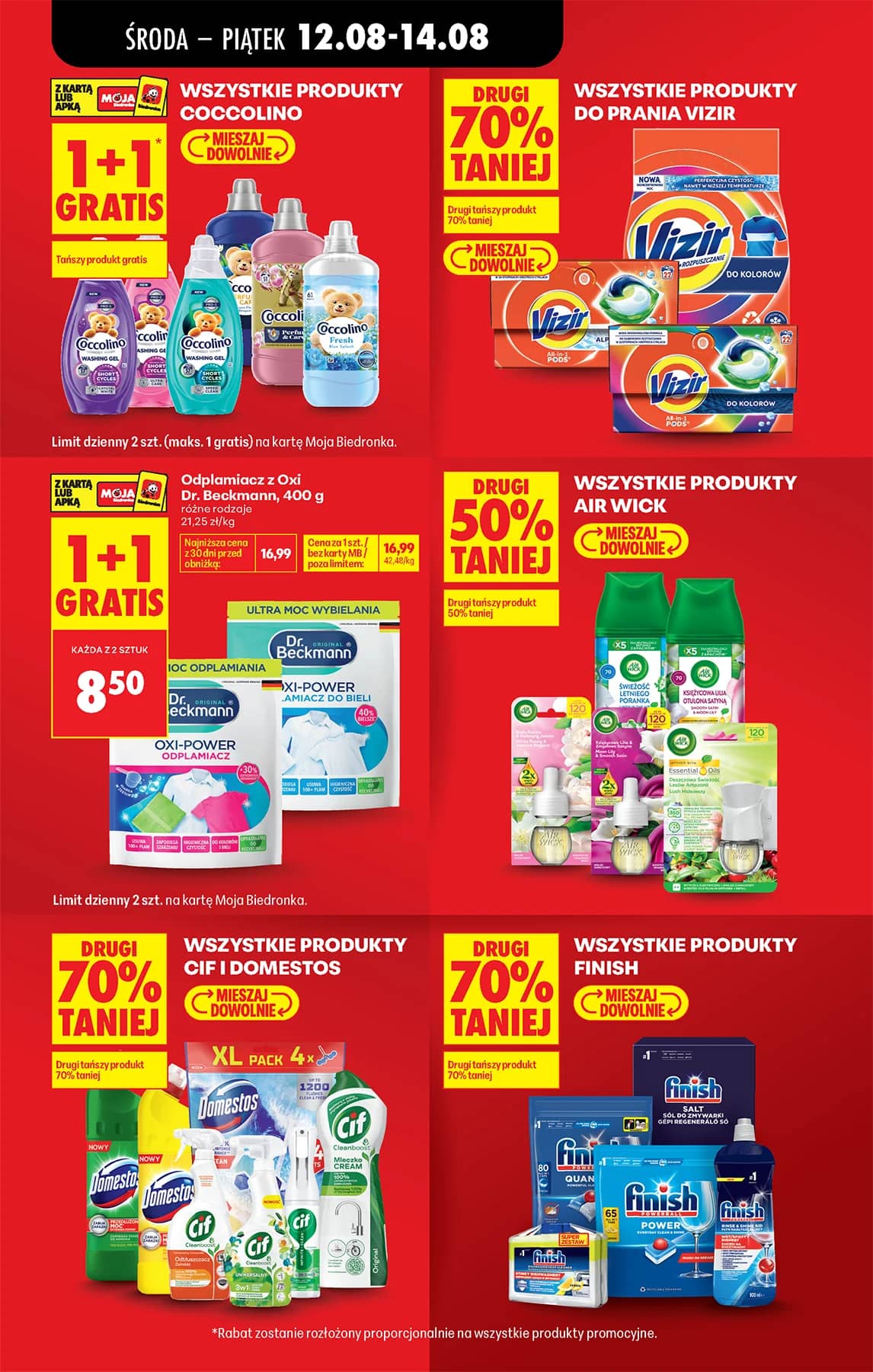 Biedronka - Codziennie niskie ceny P - oferta od 12.08 23 puslapis