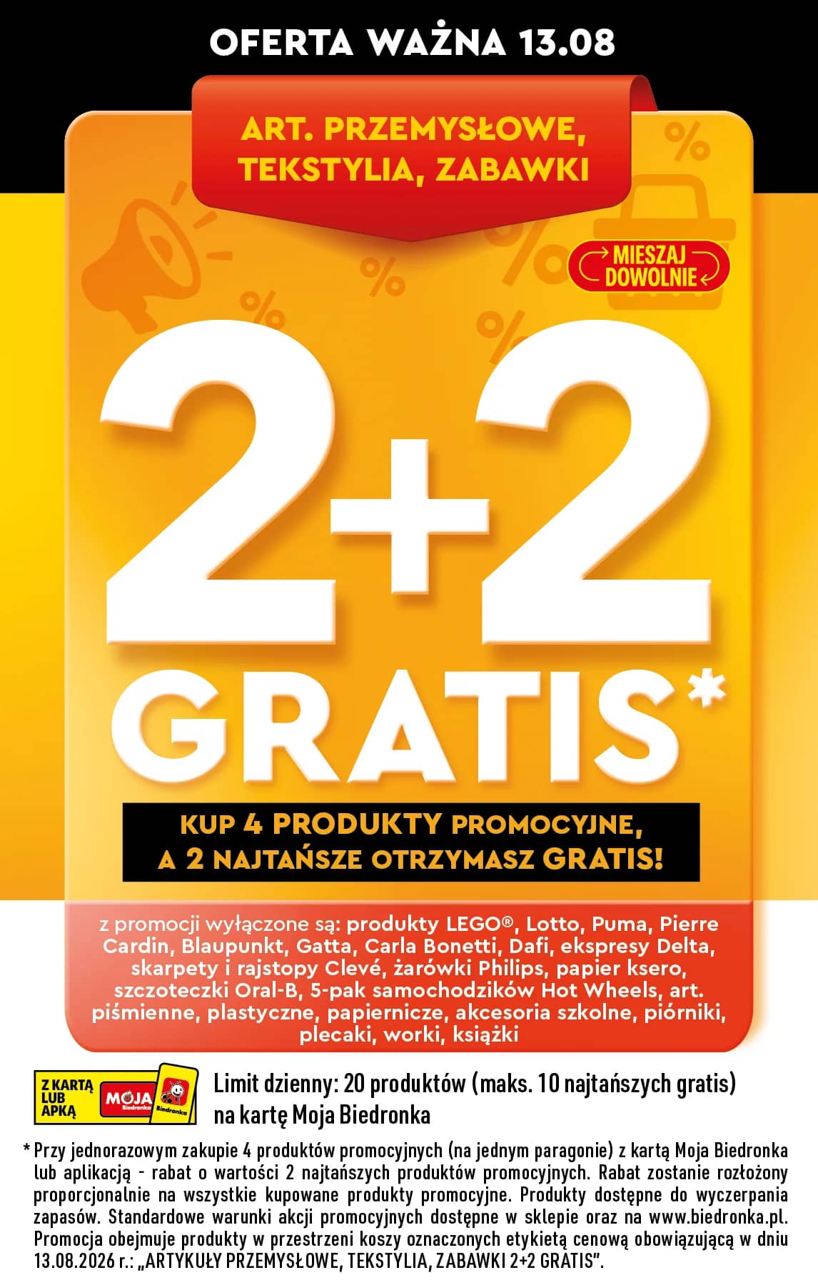 Biedronka - Codziennie niskie ceny P - oferta od 12.08 24 puslapis
