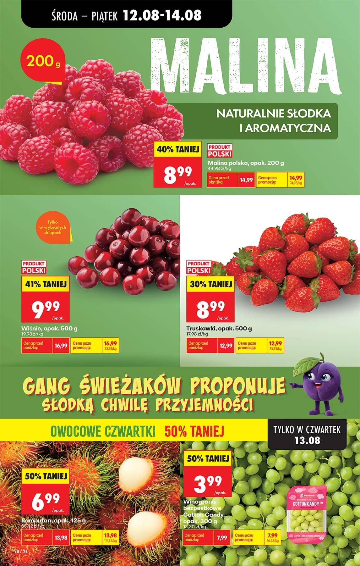 Biedronka - Codziennie niskie ceny P - oferta od 12.08 34 puslapis