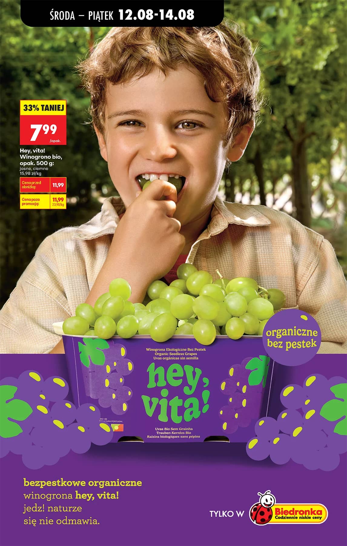 Biedronka - Codziennie niskie ceny P - oferta od 12.08 37 puslapis