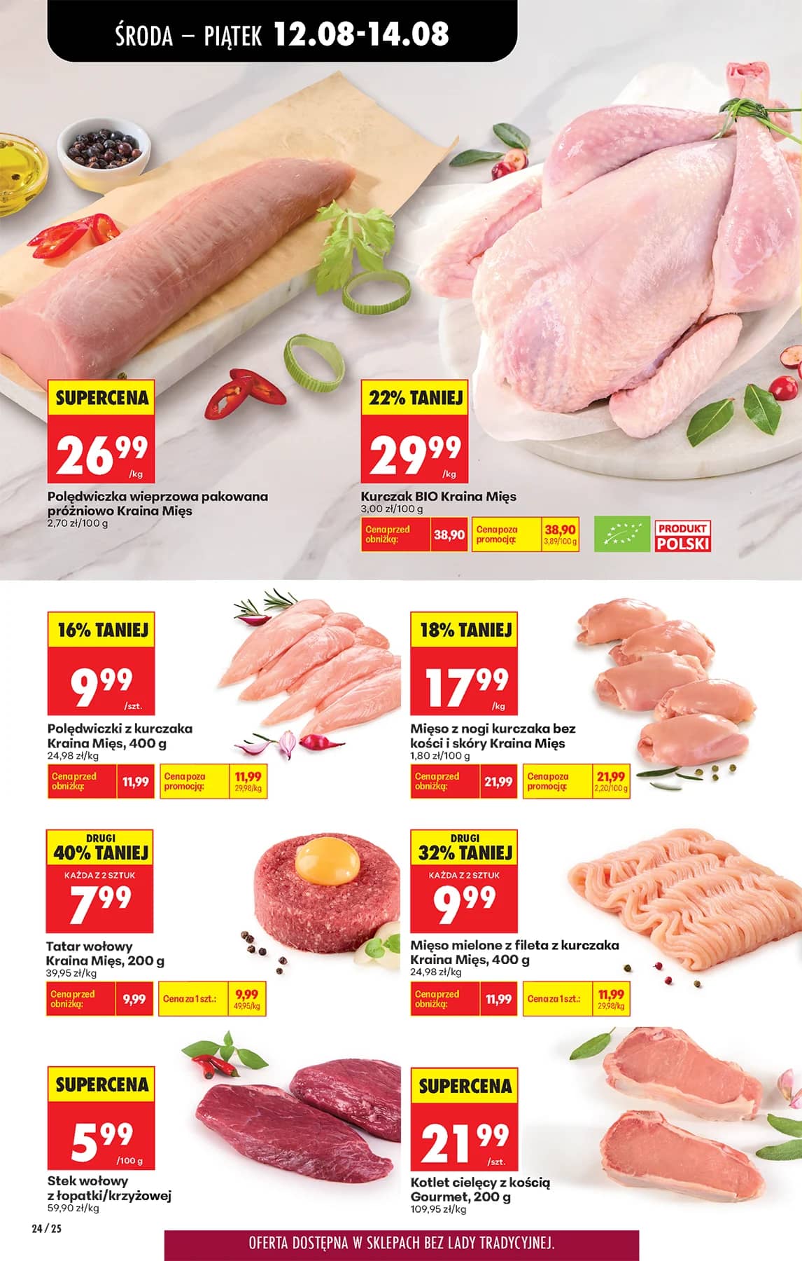 Biedronka - Codziennie niskie ceny P - oferta od 12.08 40 puslapis