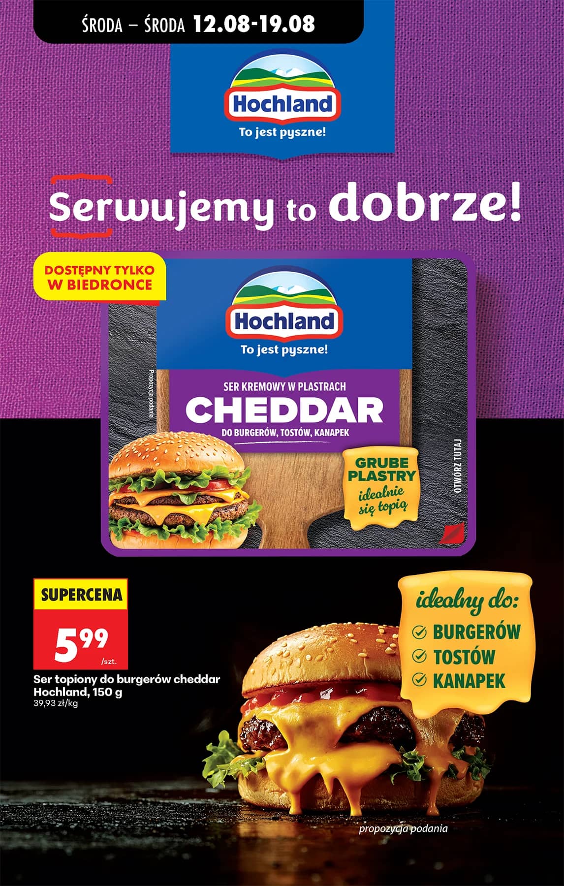 Biedronka - Codziennie niskie ceny P - oferta od 12.08 45 puslapis