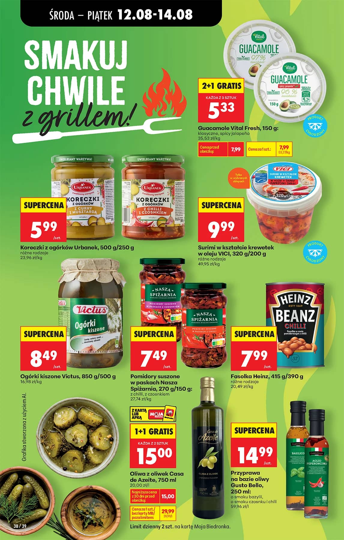 Biedronka - Codziennie niskie ceny P - oferta od 12.08 62 puslapis