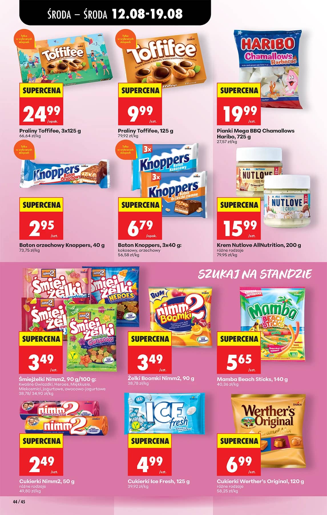 Biedronka - Codziennie niskie ceny P - oferta od 12.08 68 puslapis