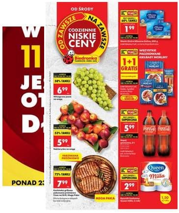 Biedronka - Codziennie niskie ceny P - oferta od 12.08 2026-08-19 – 2026-08-23