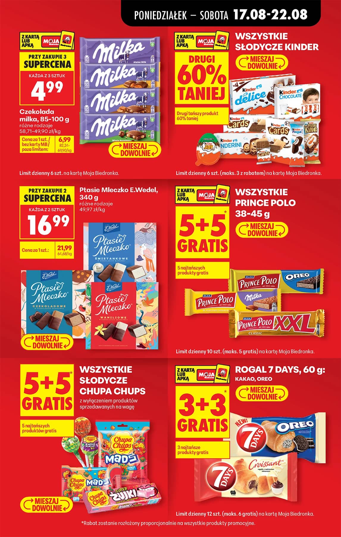 Biedronka - Codziennie niskie ceny P - oferta od 17.08 11 puslapis