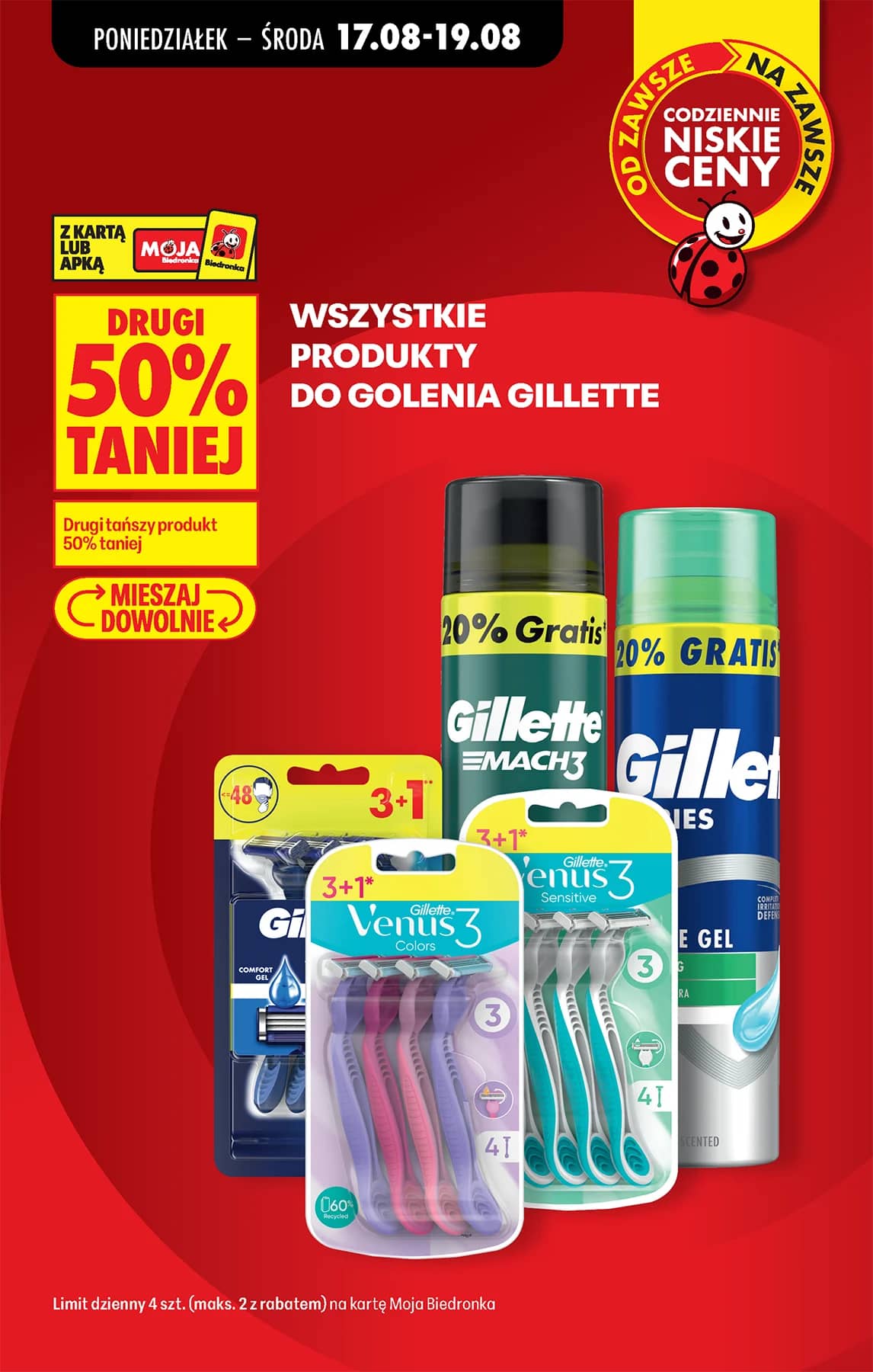 Biedronka - Codziennie niskie ceny P - oferta od 17.08 20 puslapis