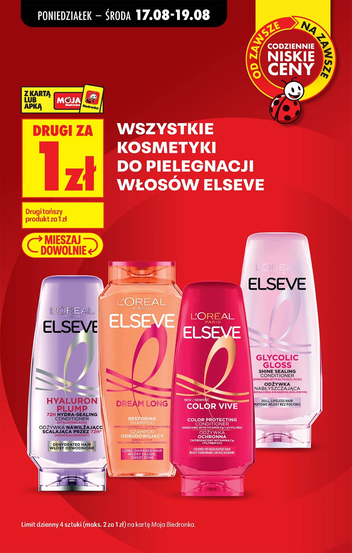 Biedronka - Codziennie niskie ceny P - oferta od 17.08 21 puslapis