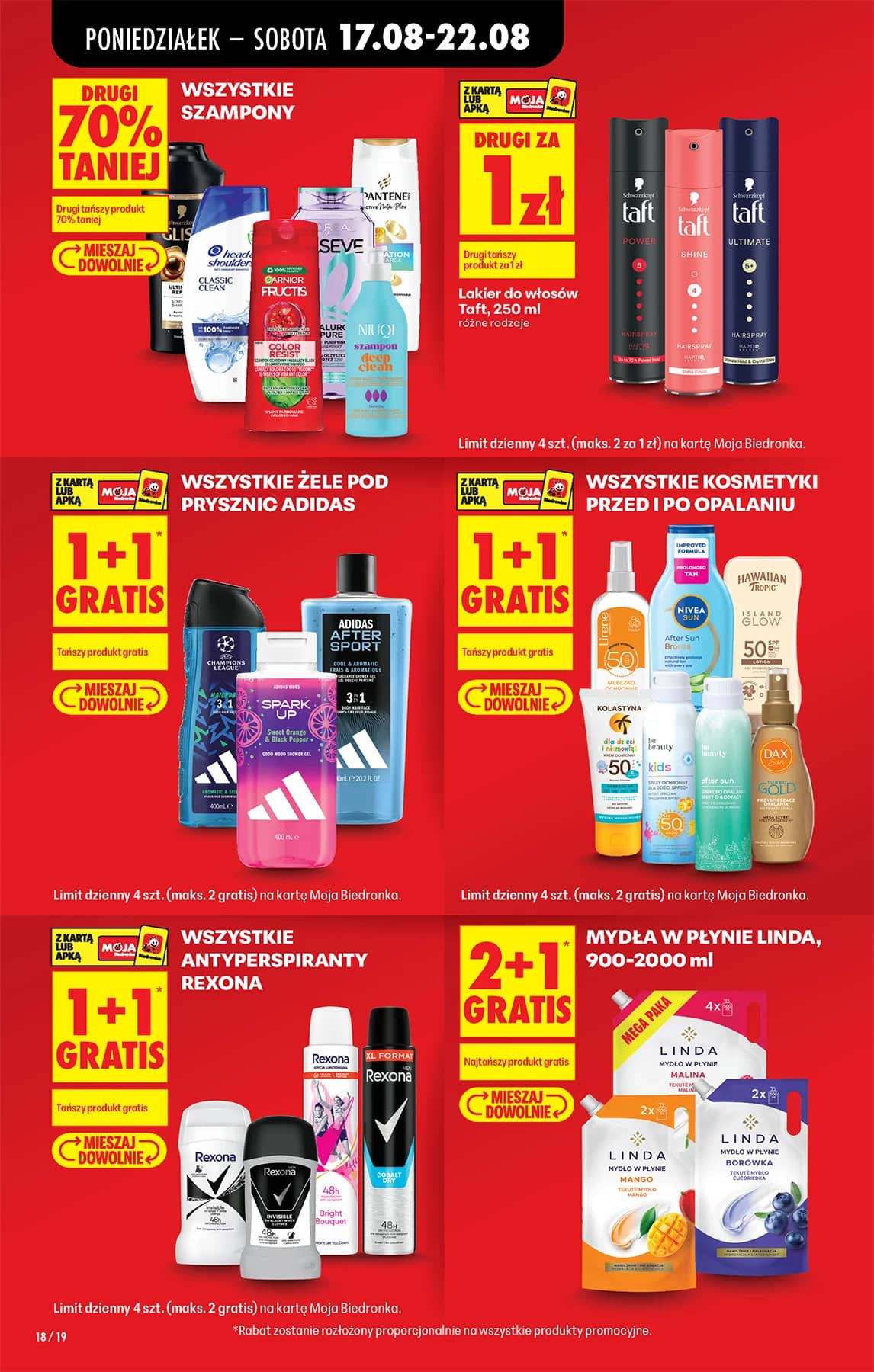 Biedronka - Codziennie niskie ceny P - oferta od 17.08 22 puslapis
