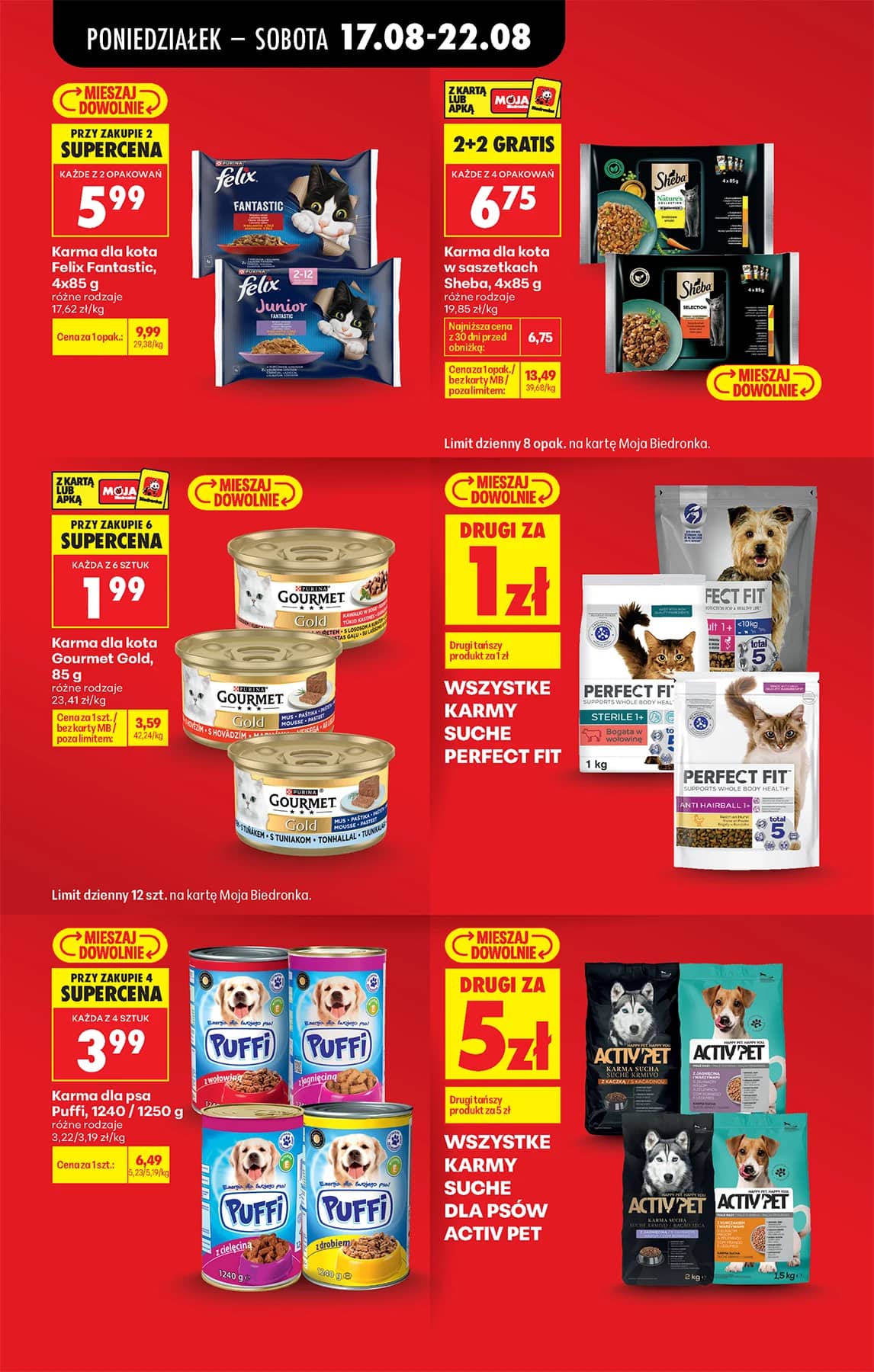 Biedronka - Codziennie niskie ceny P - oferta od 17.08 23 puslapis