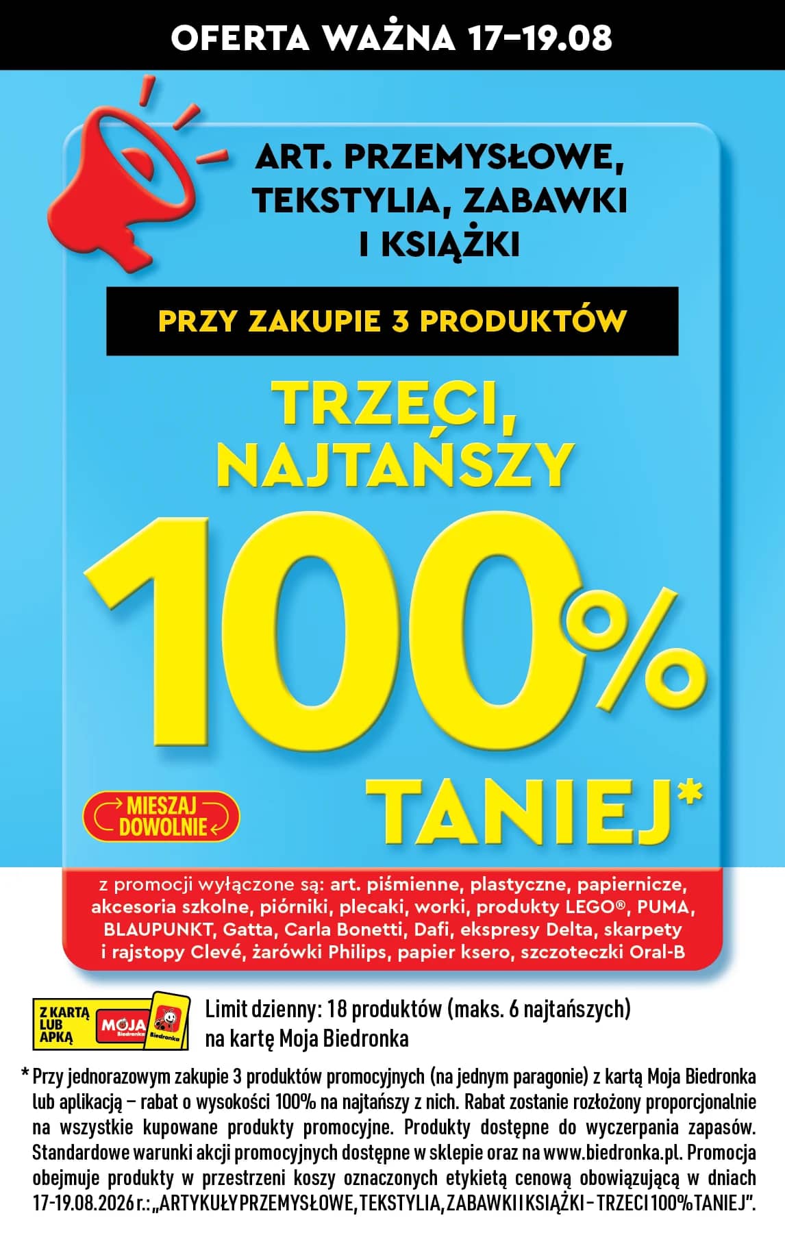 Biedronka - Codziennie niskie ceny P - oferta od 17.08 24 puslapis