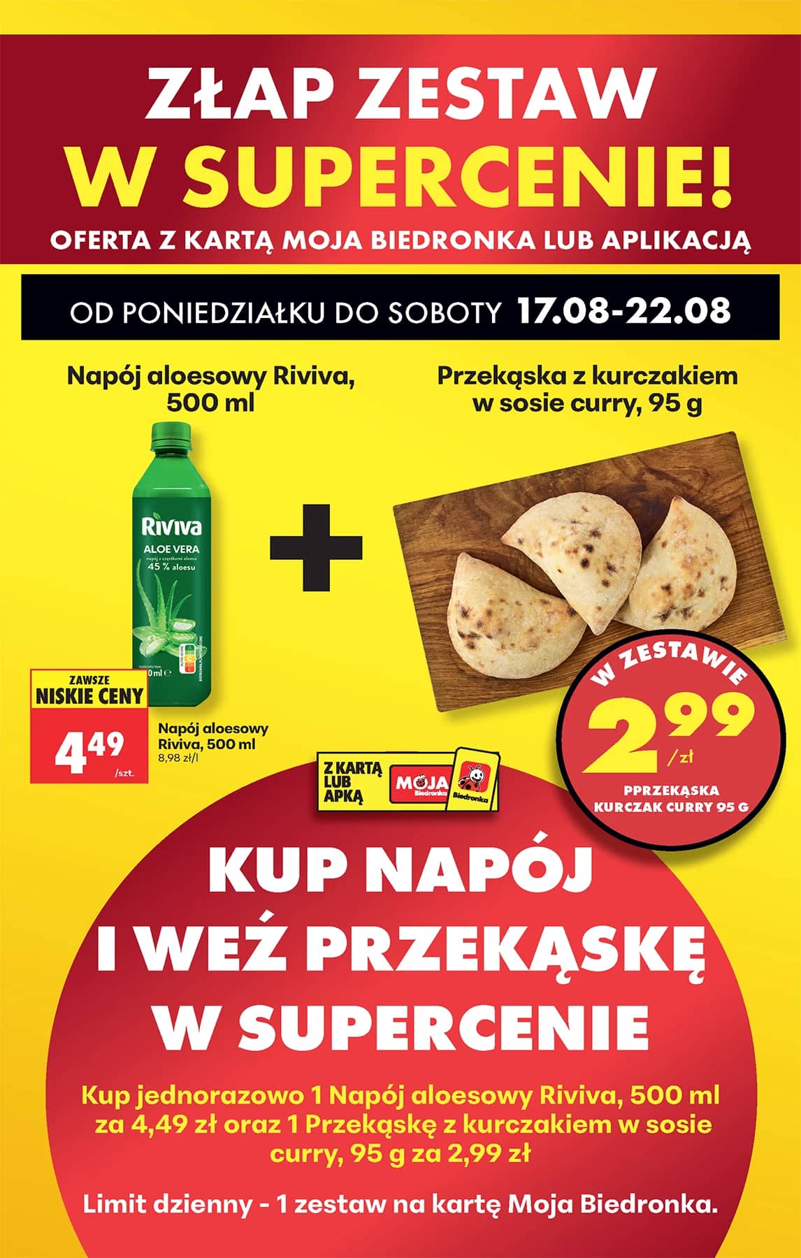 Biedronka - Codziennie niskie ceny P - oferta od 17.08 43 puslapis