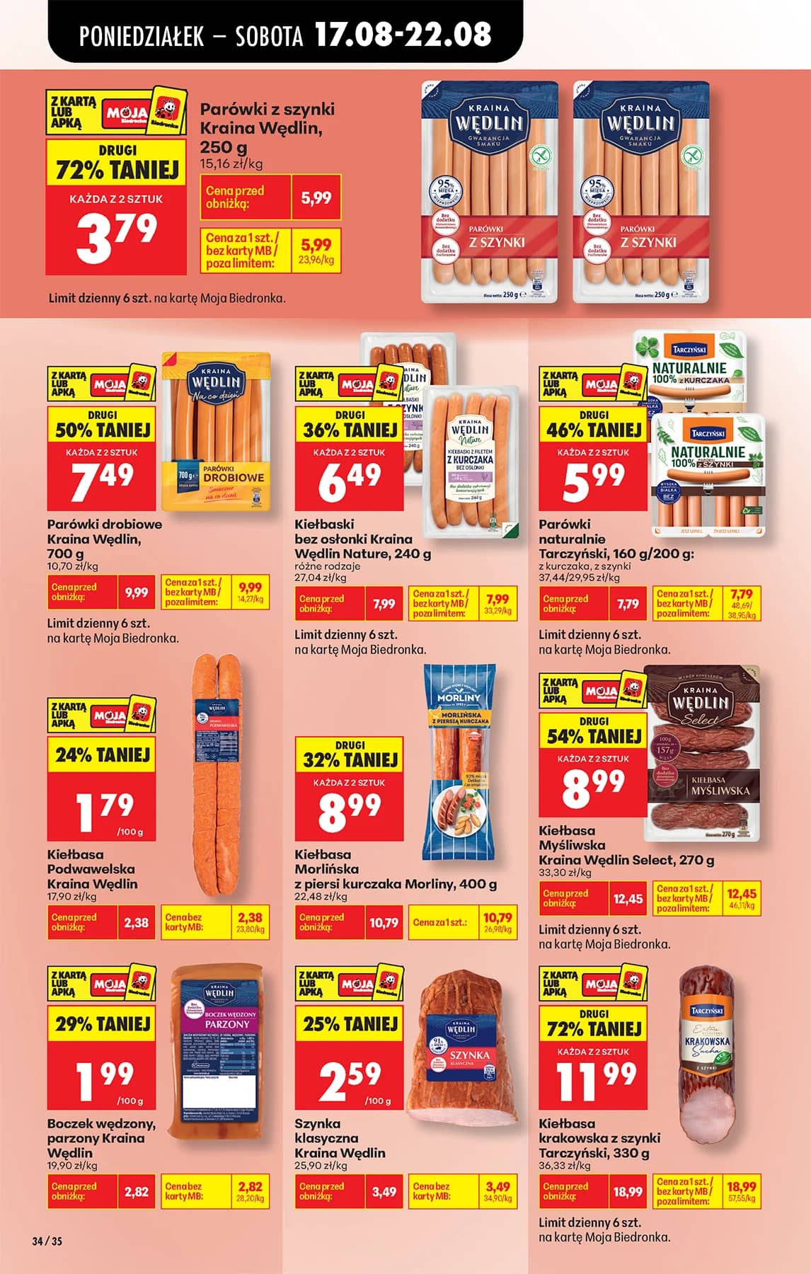 Biedronka - Codziennie niskie ceny P - oferta od 17.08 48 puslapis