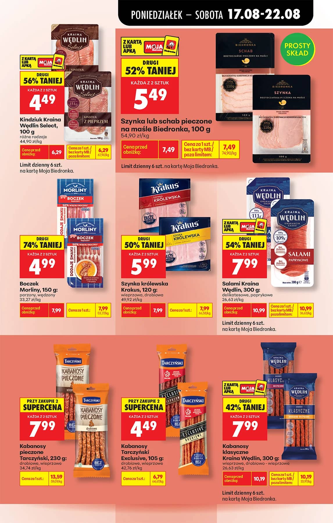 Biedronka - Codziennie niskie ceny P - oferta od 17.08 49 puslapis