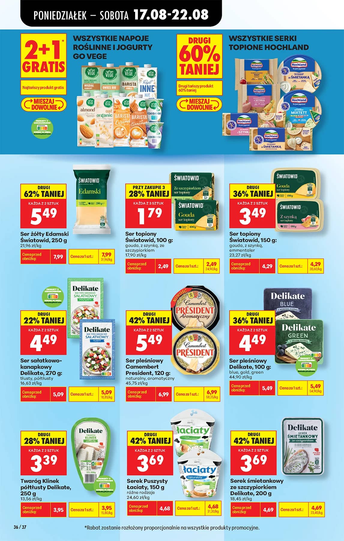 Biedronka - Codziennie niskie ceny P - oferta od 17.08 50 puslapis