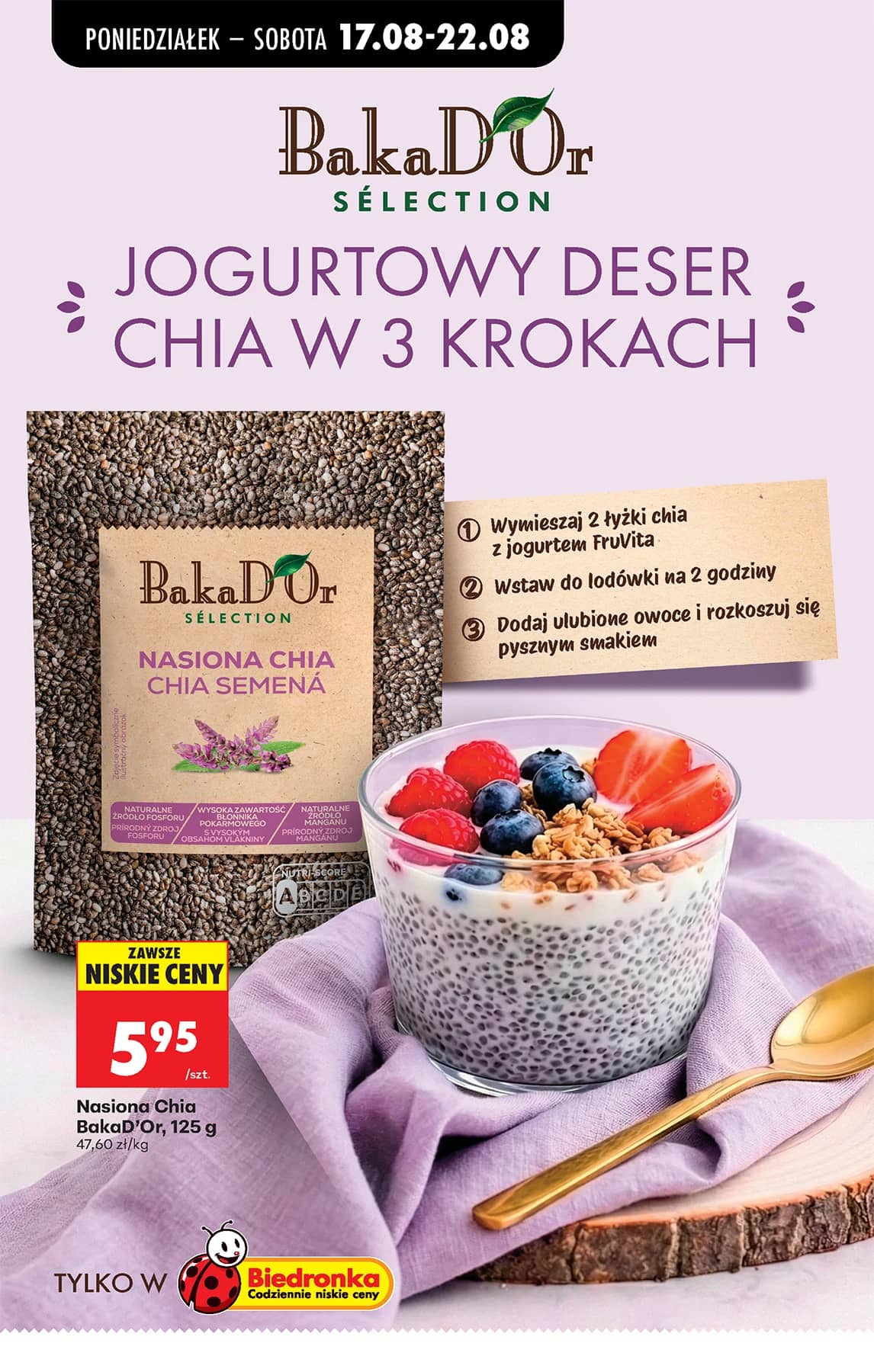 Biedronka - Codziennie niskie ceny P - oferta od 17.08 52 puslapis