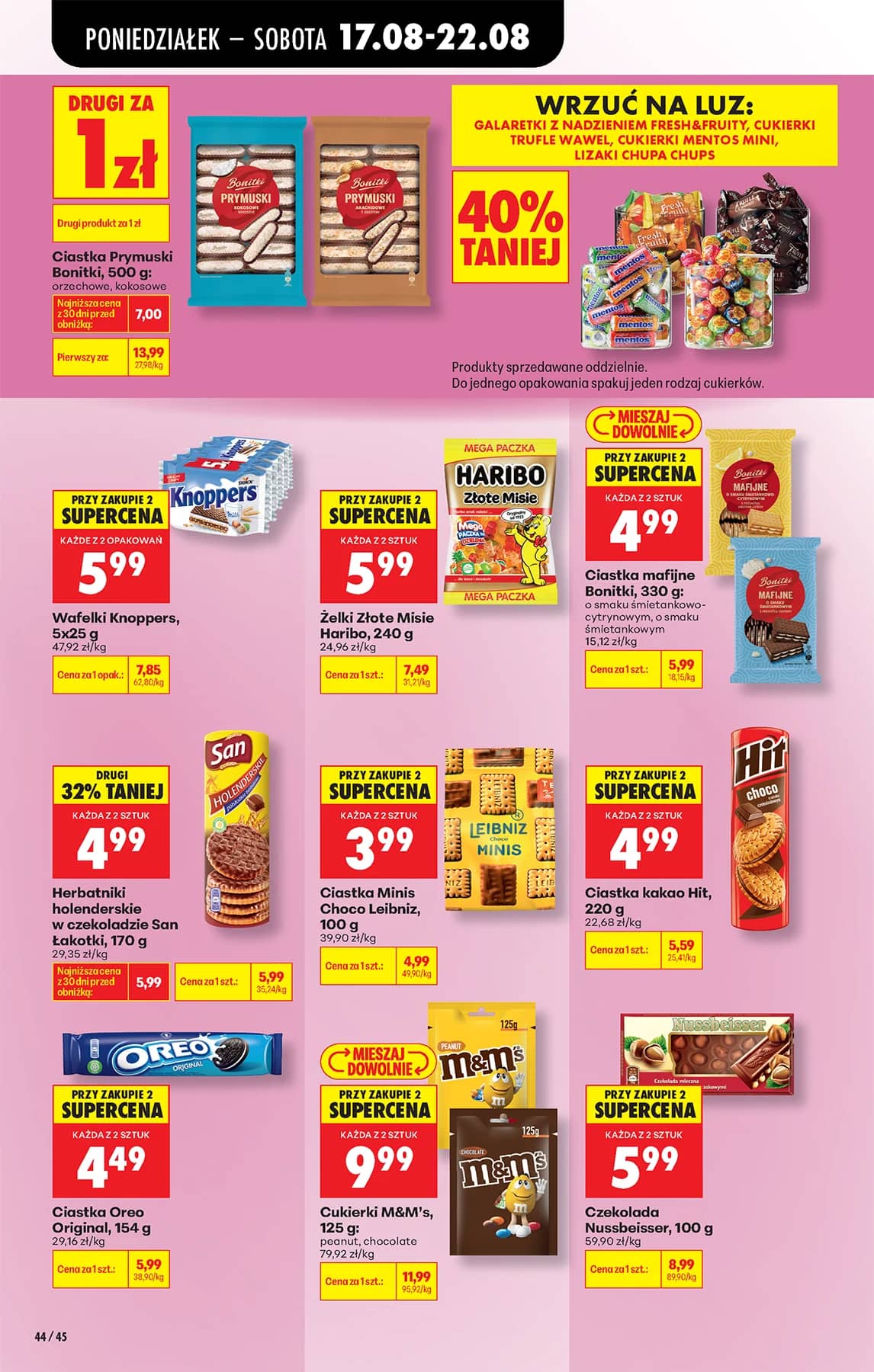 Biedronka - Codziennie niskie ceny P - oferta od 17.08 60 puslapis