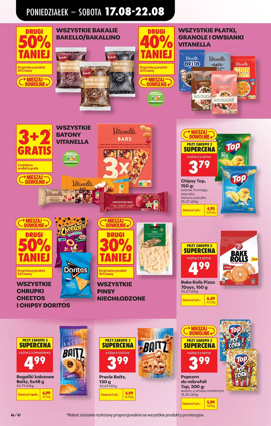 Biedronka - Codziennie niskie ceny P - oferta od 17.08 64 puslapis