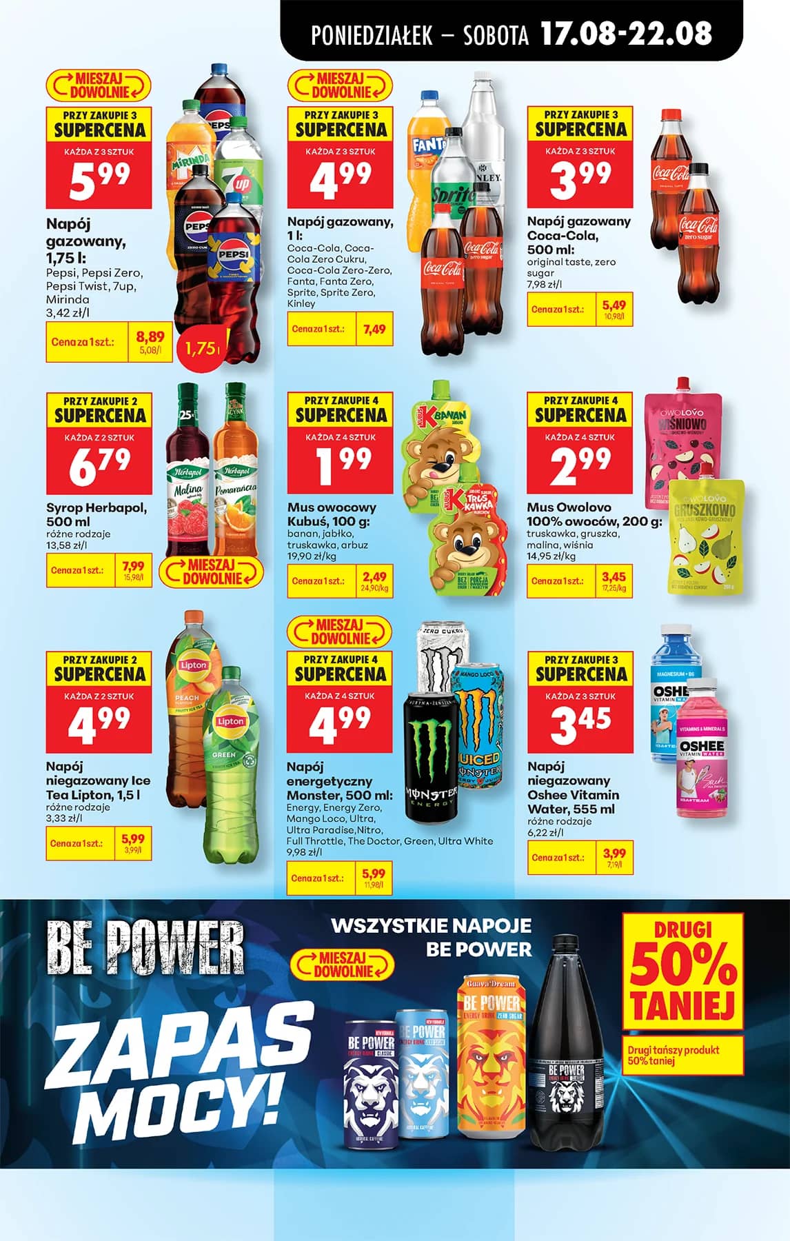 Biedronka - Codziennie niskie ceny P - oferta od 17.08 69 puslapis