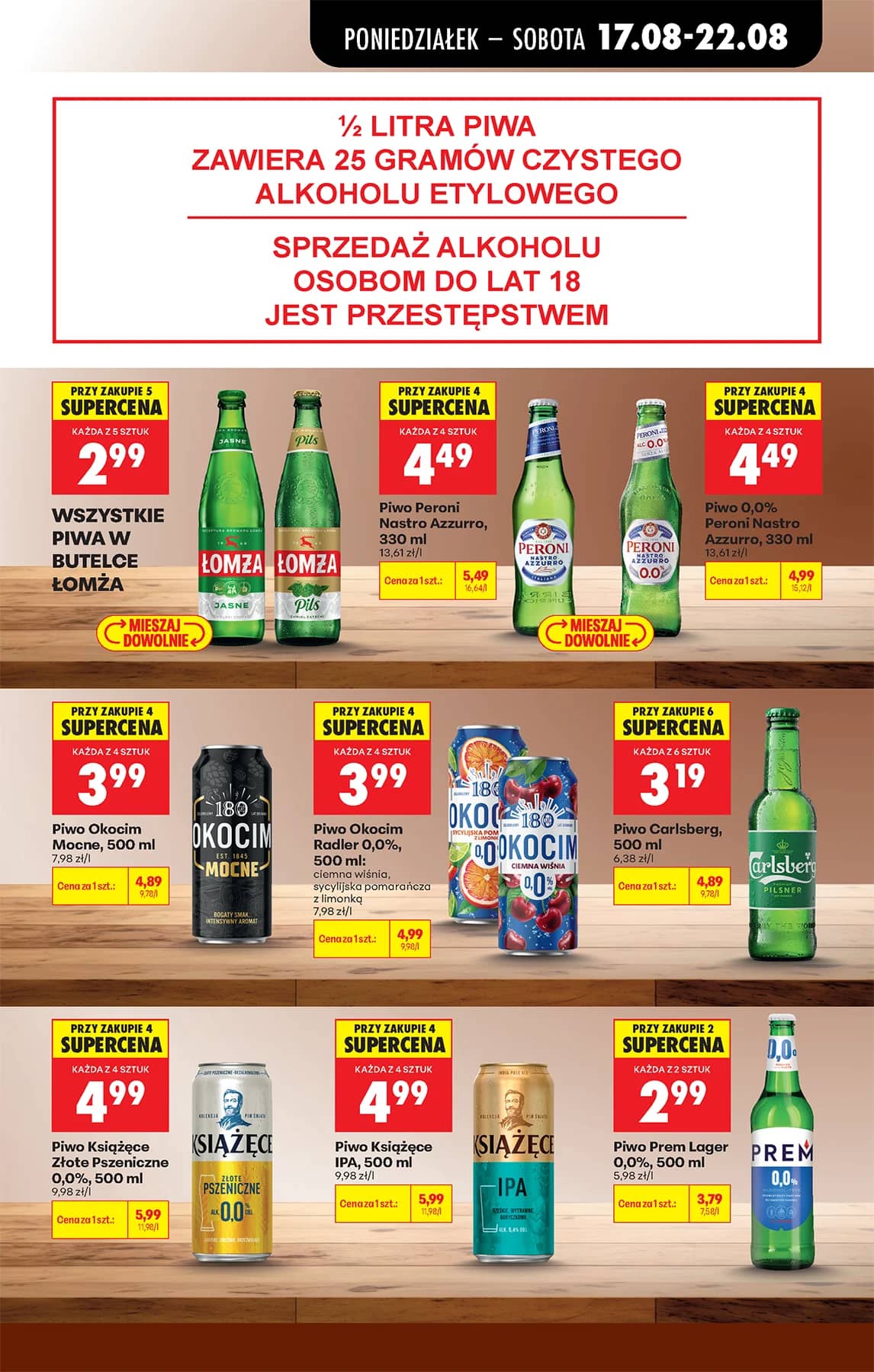 Biedronka - Codziennie niskie ceny P - oferta od 17.08 73 puslapis
