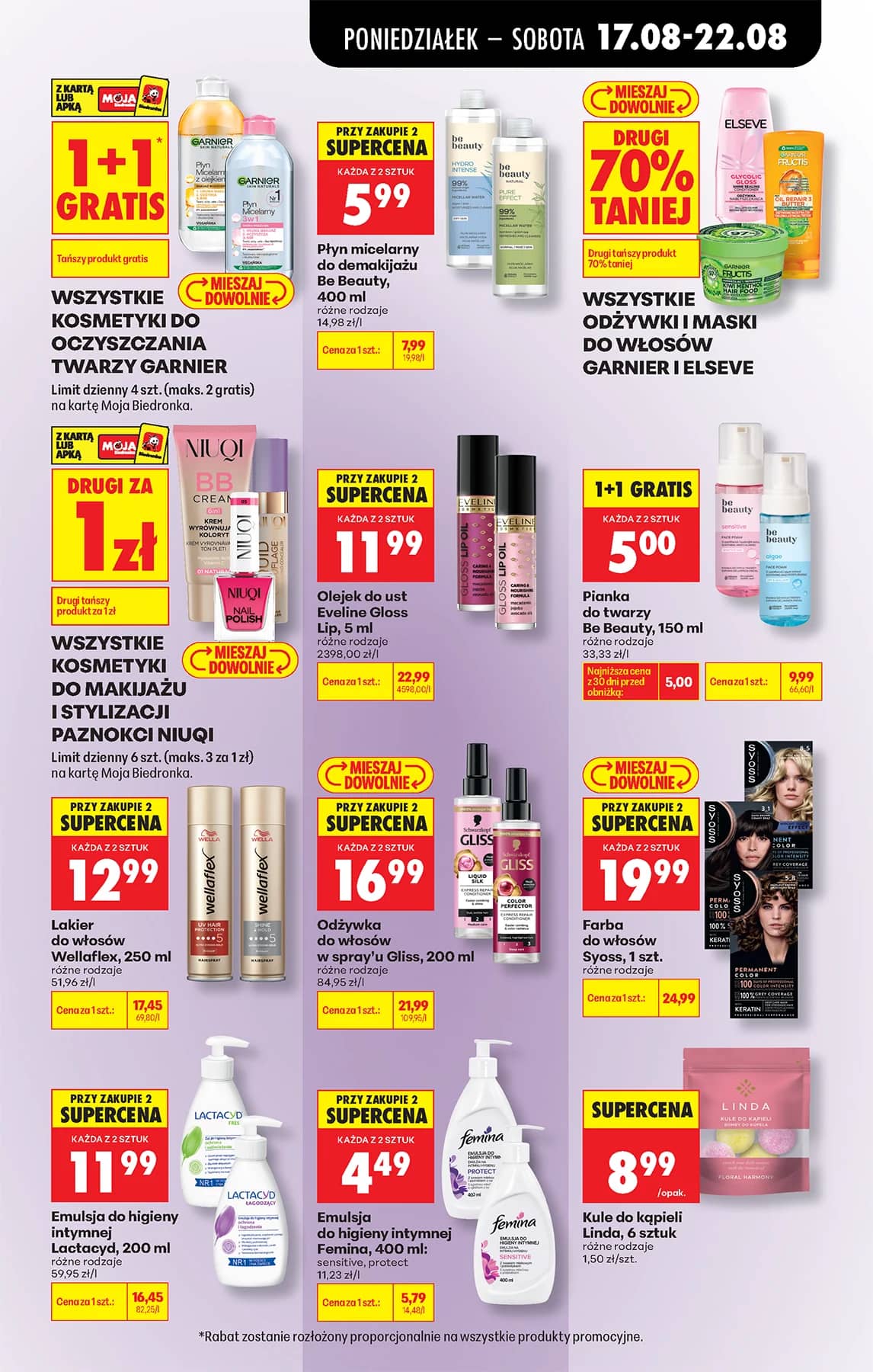 Biedronka - Codziennie niskie ceny P - oferta od 17.08 75 puslapis