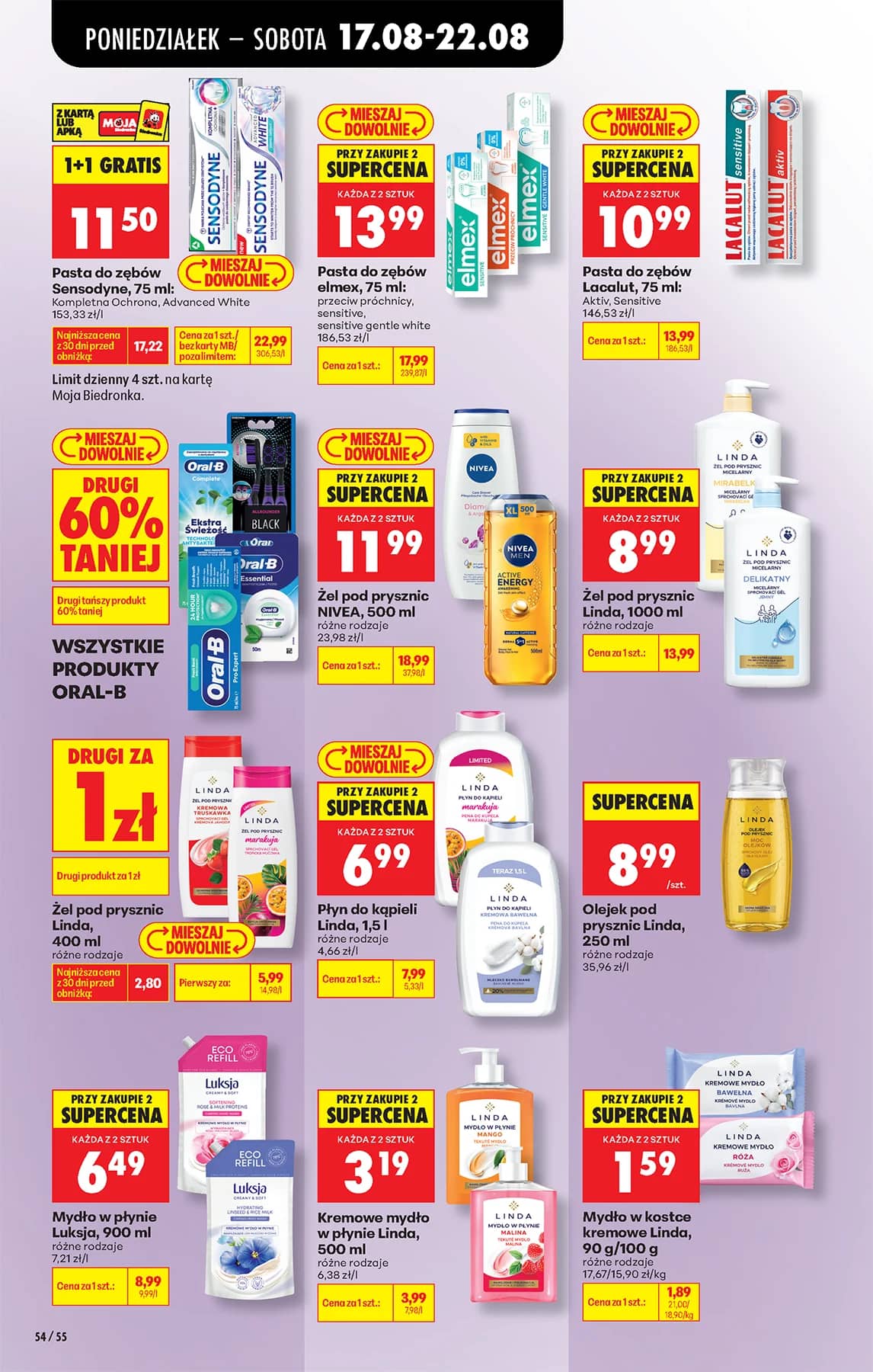 Biedronka - Codziennie niskie ceny P - oferta od 17.08 76 puslapis